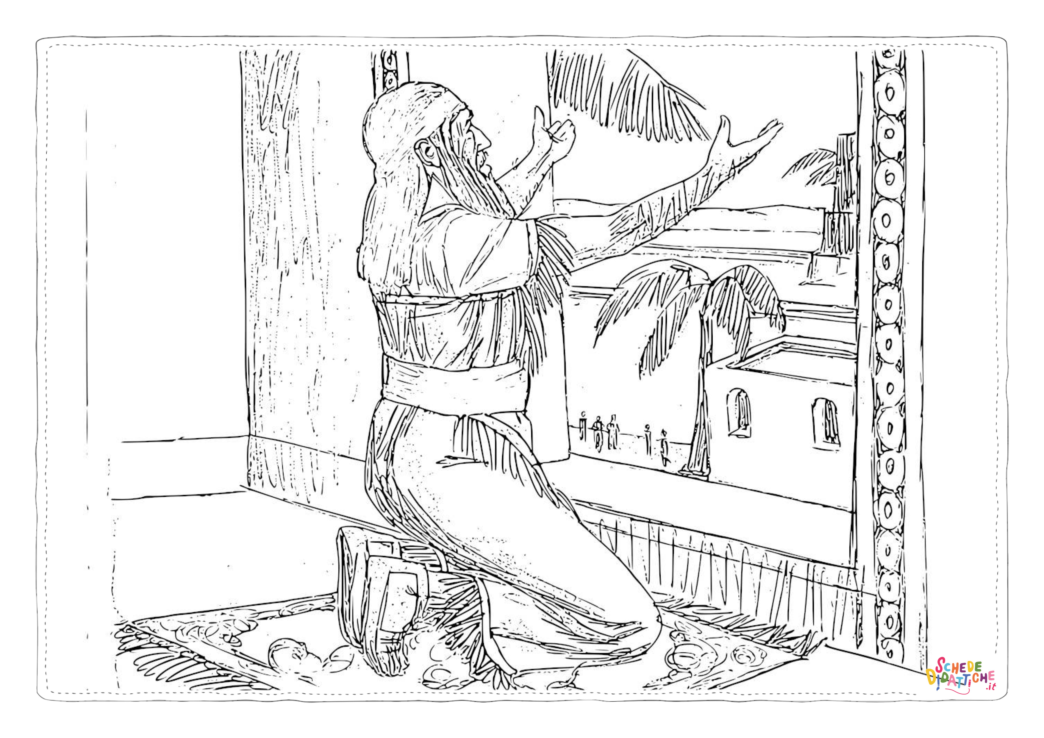 Disegno di Cristianesimo da stampare e colorare 387