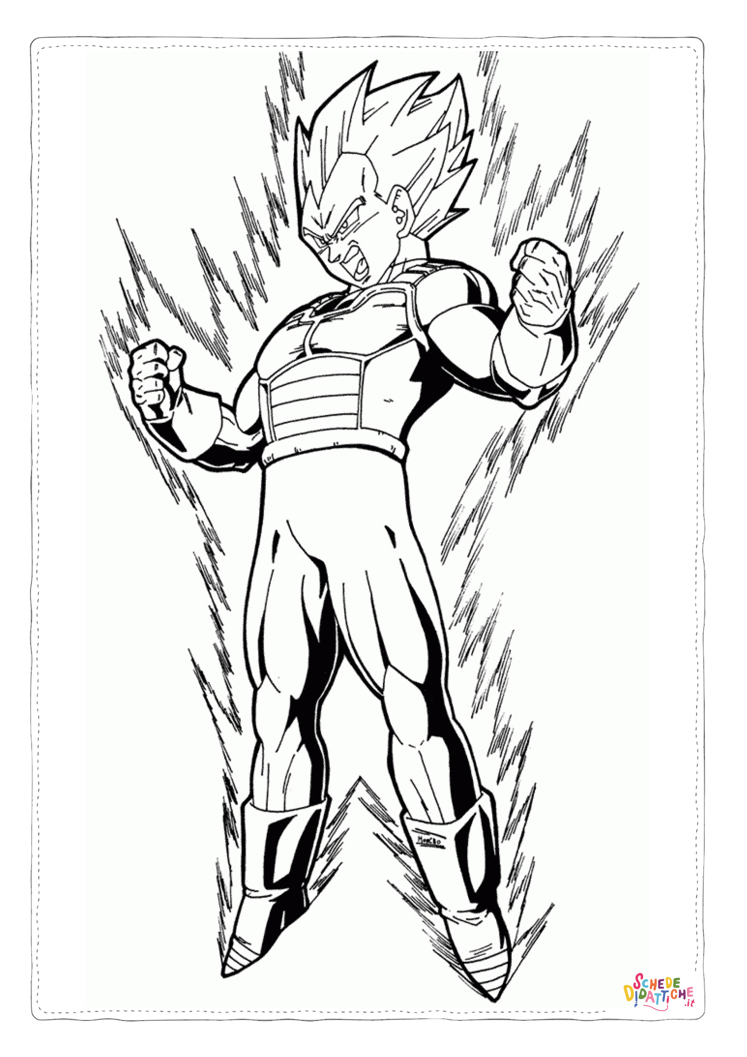Disegno "Disegno di Dragon Ball da stampare e colorare 142" Disegno di Dragon Ball da stampare e colorare 142