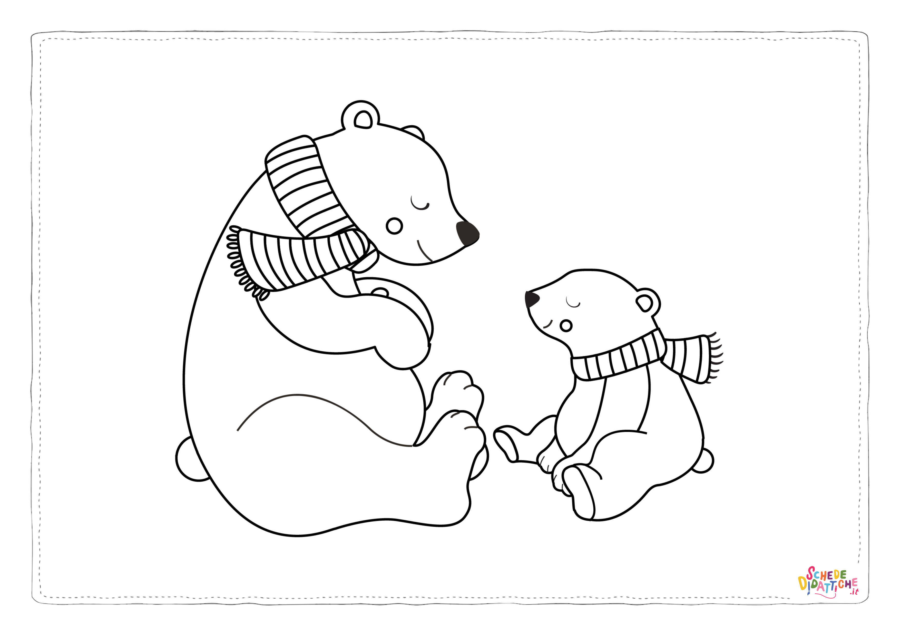 Disegno "POLAR-BEAR-STAMPS-02" POLAR-BEAR-STAMPS-02