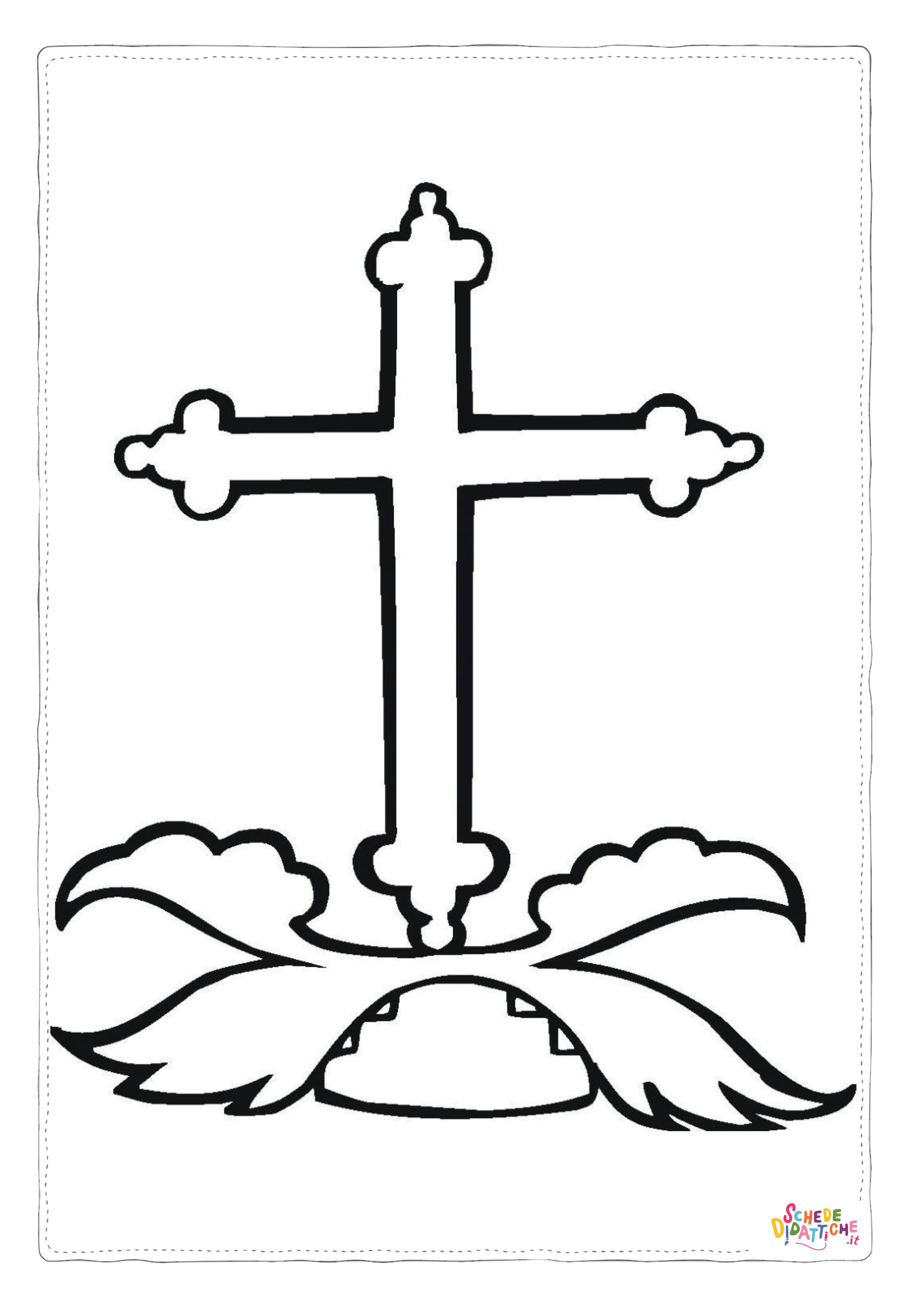 Disegno di Cristianesimo da stampare e colorare 115