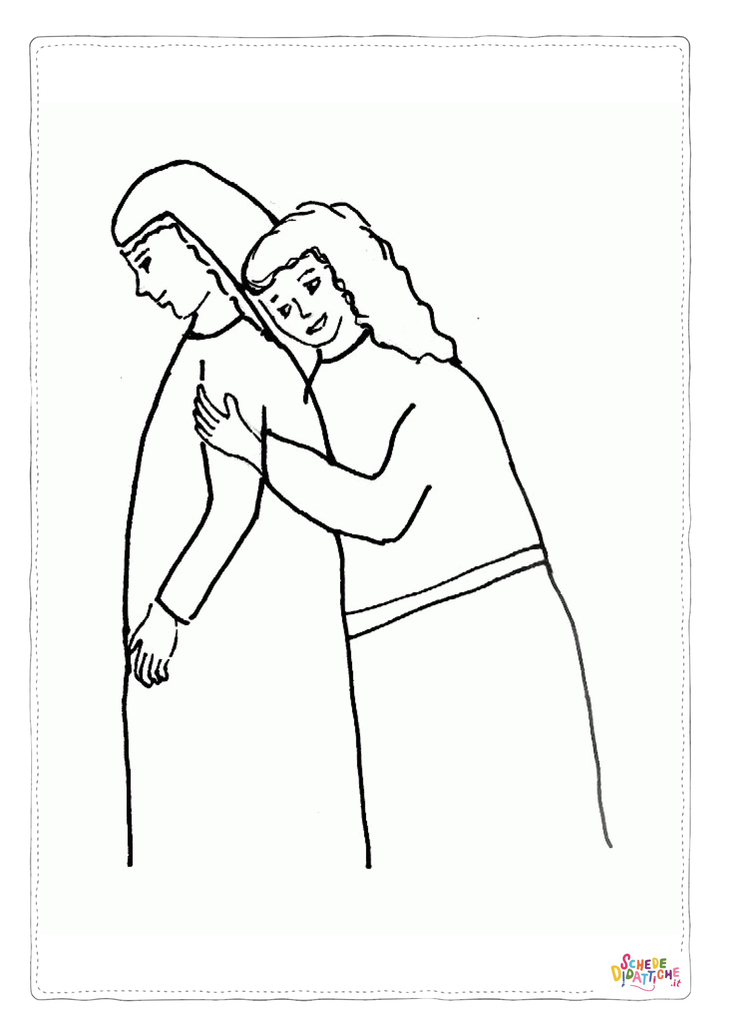 Disegno "Disegno di Cristianesimo da stampare e colorare 209" Disegno di Cristianesimo da stampare e colorare 209