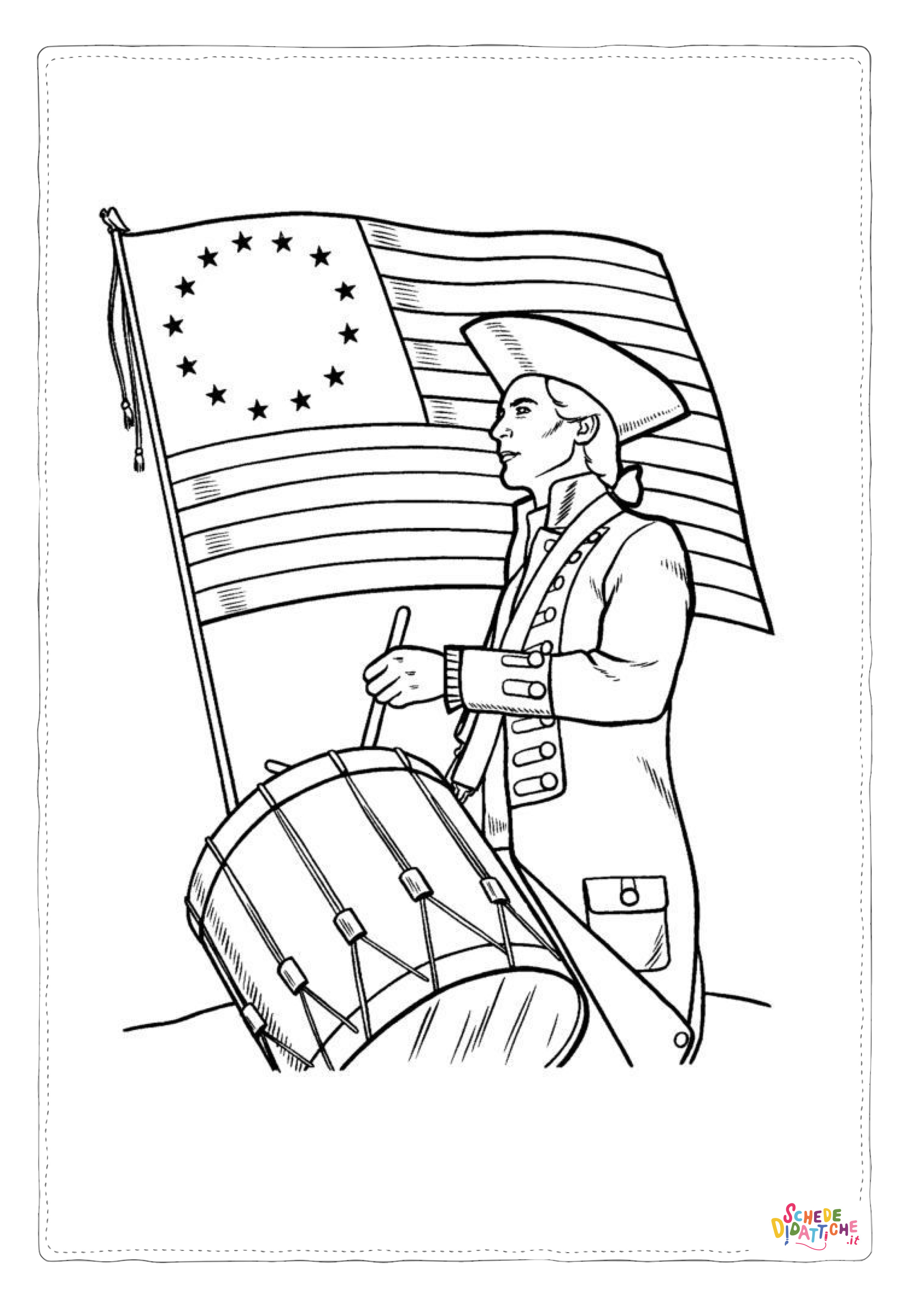 Disegno di soldato da stampare e colorare 57