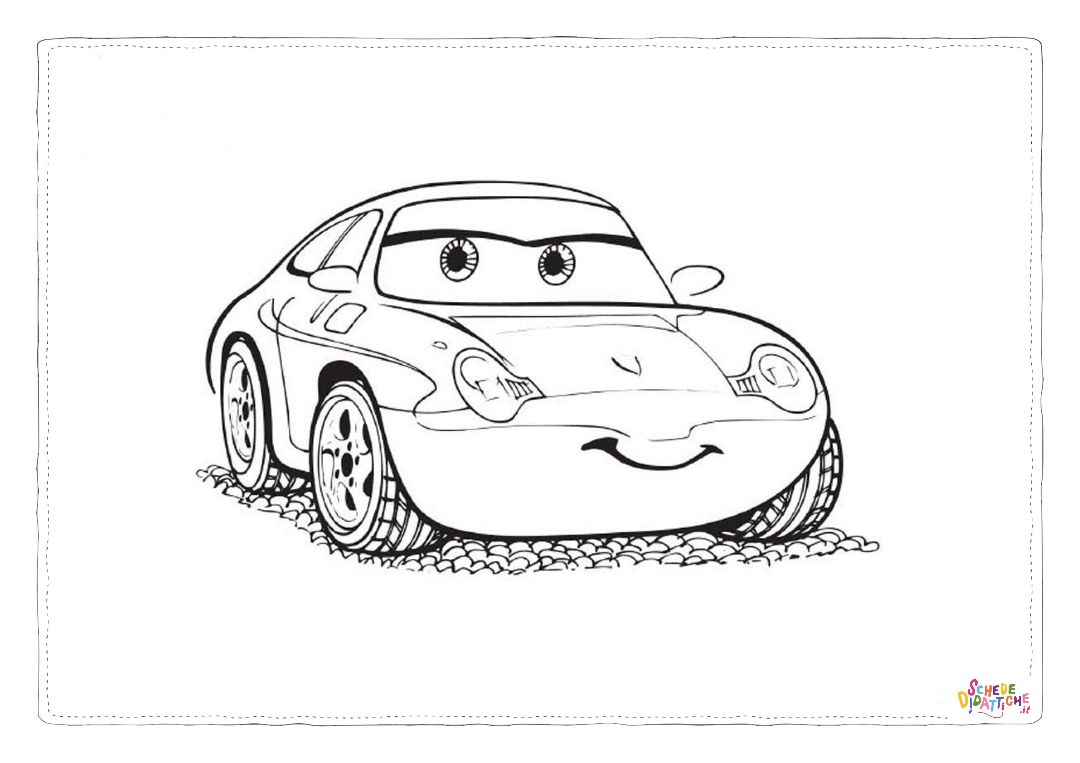 Disegno di Cars da stampare e colorare 267