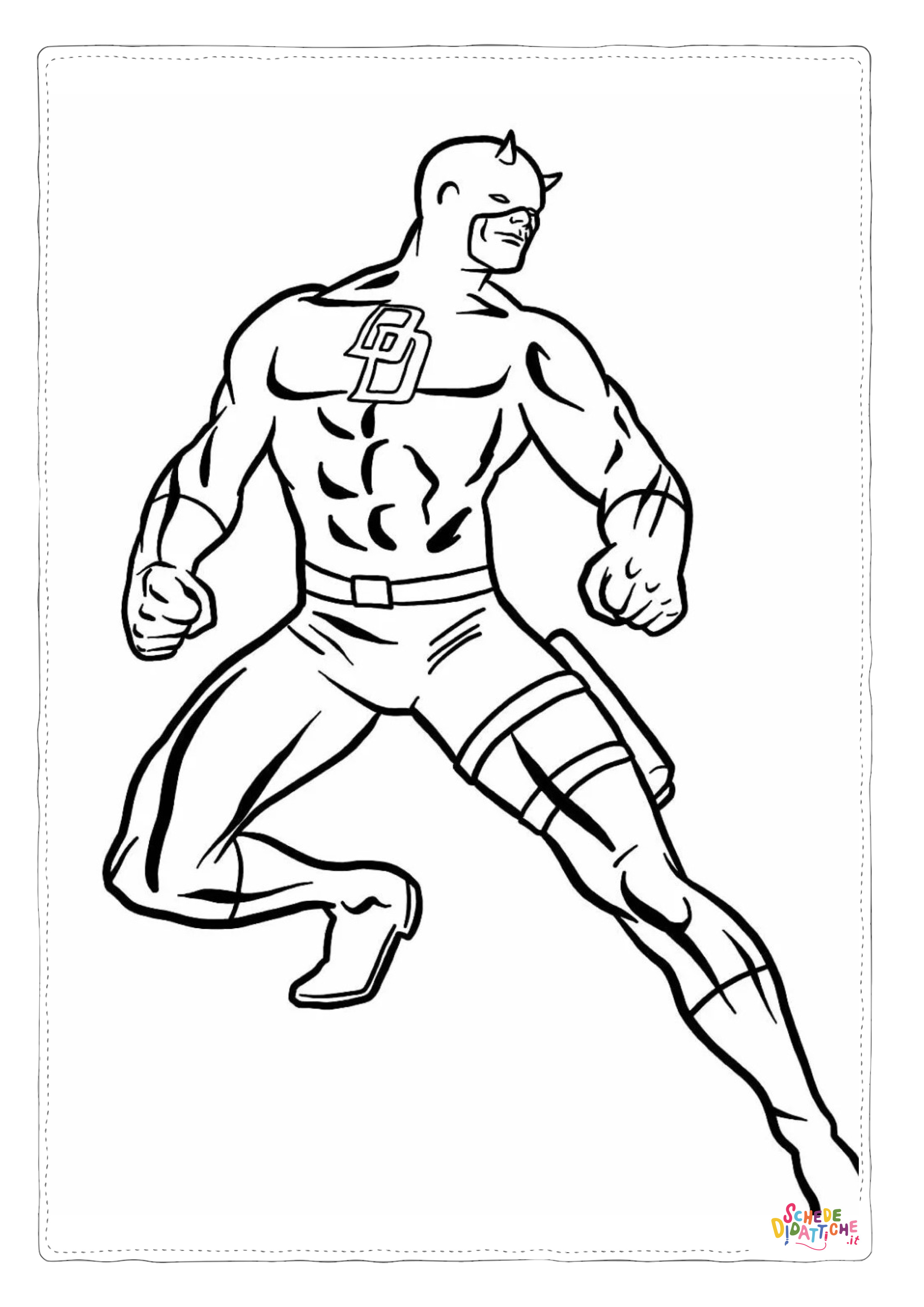 Disegno "Daredevil 10" Daredevil 10