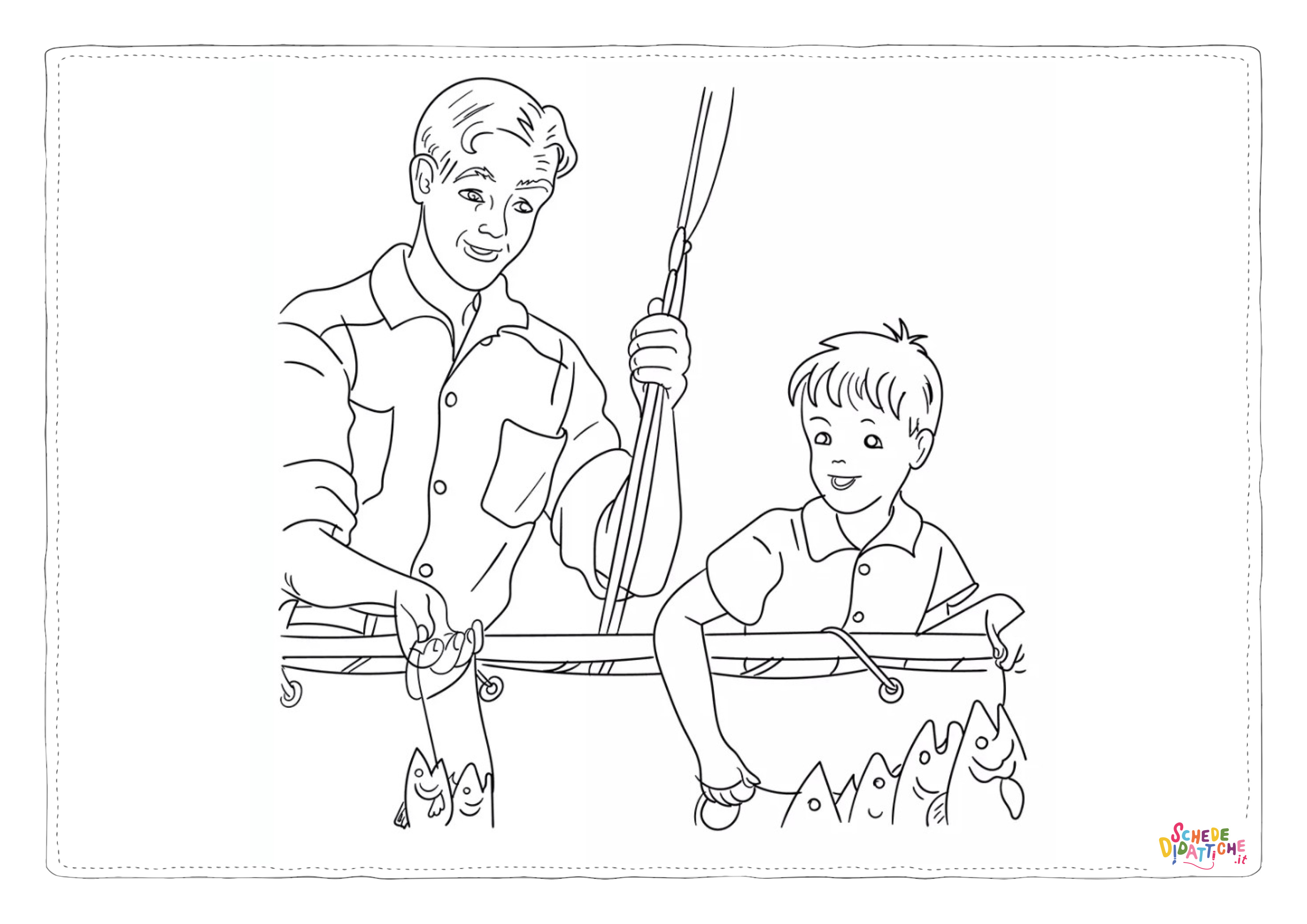 Disegno "Attività padre figlio 2" Attività padre figlio 2