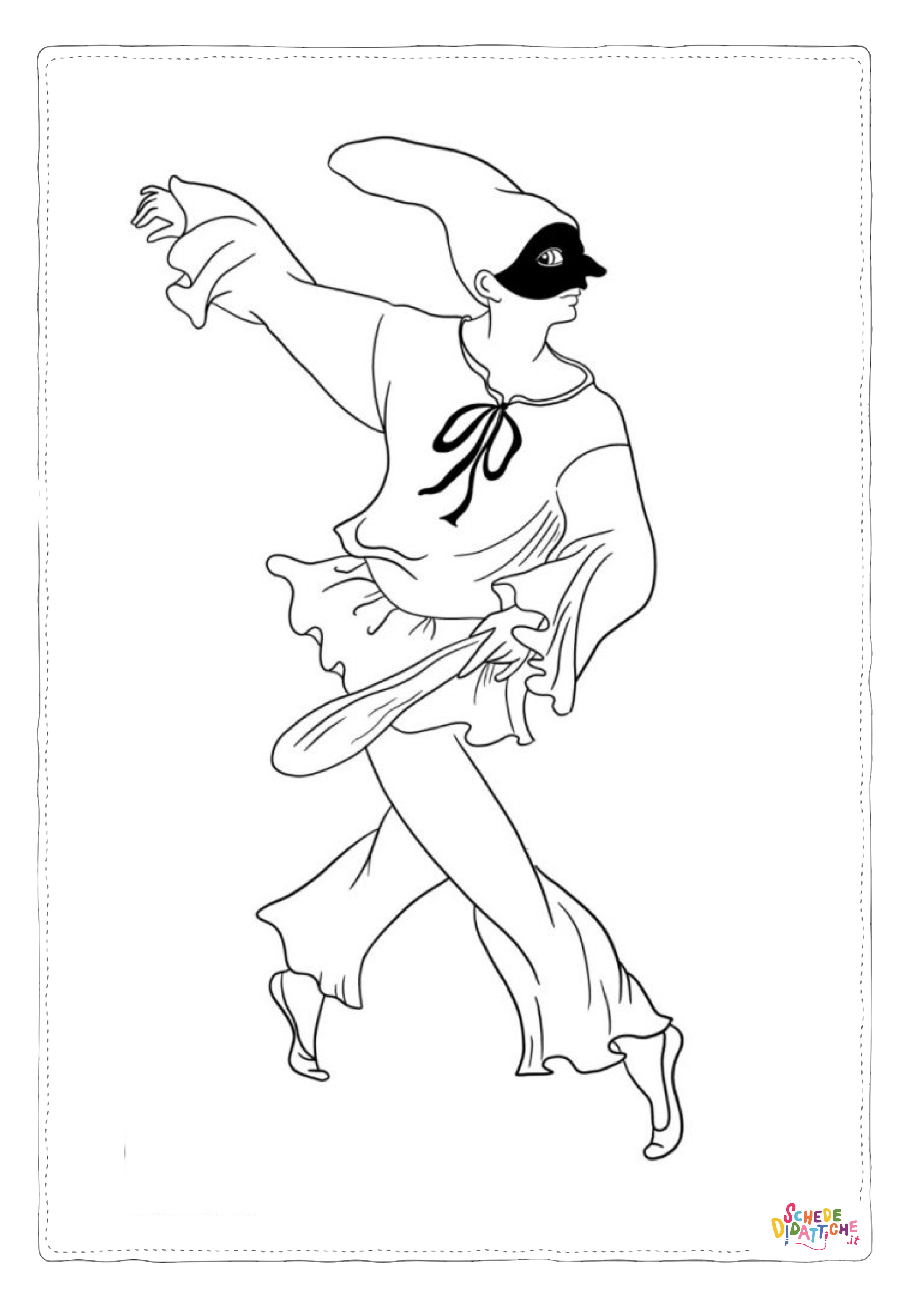 Disegno "Pulcinella 07" Pulcinella 07