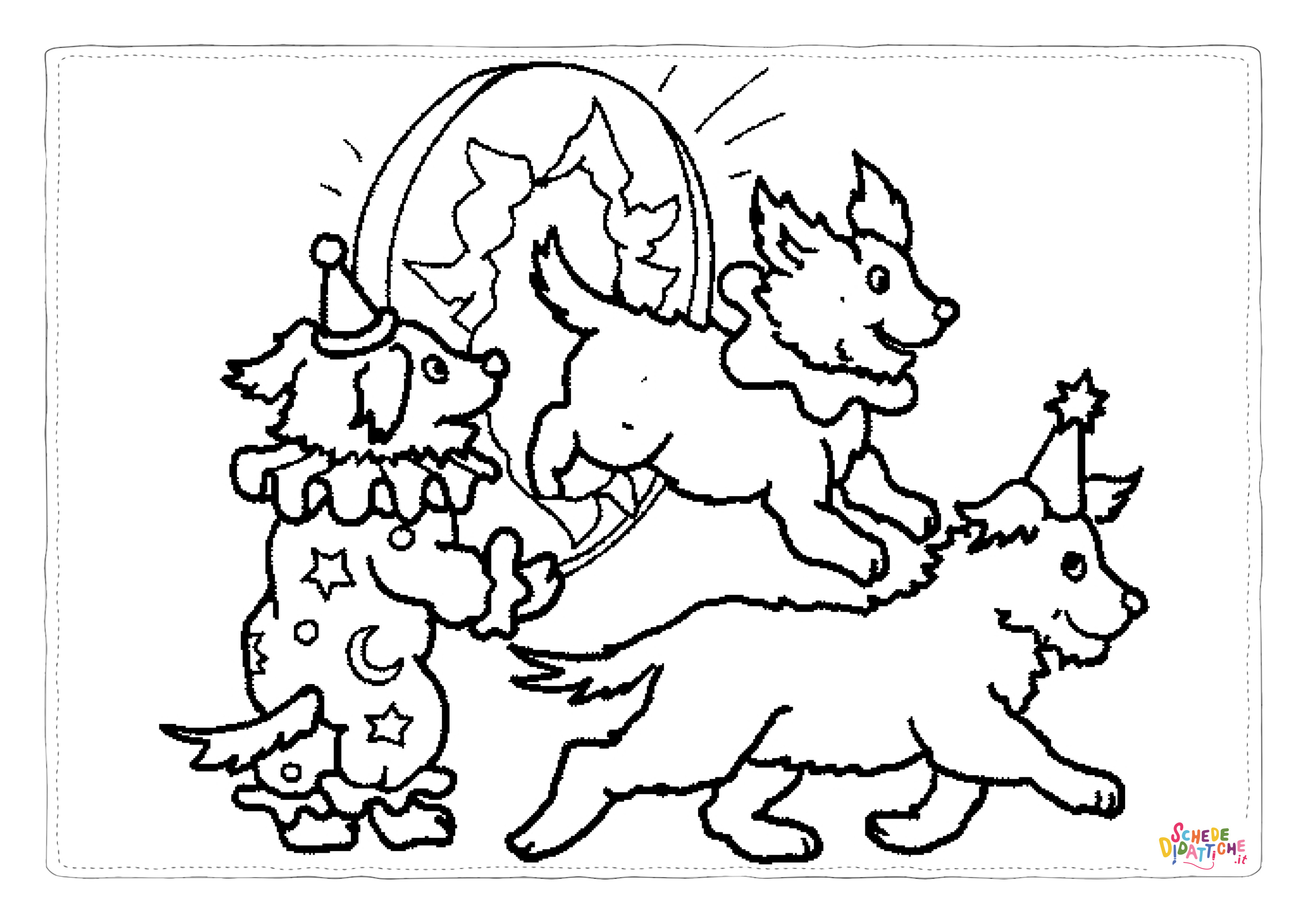 Disegno di circense da stampare e colorare 10