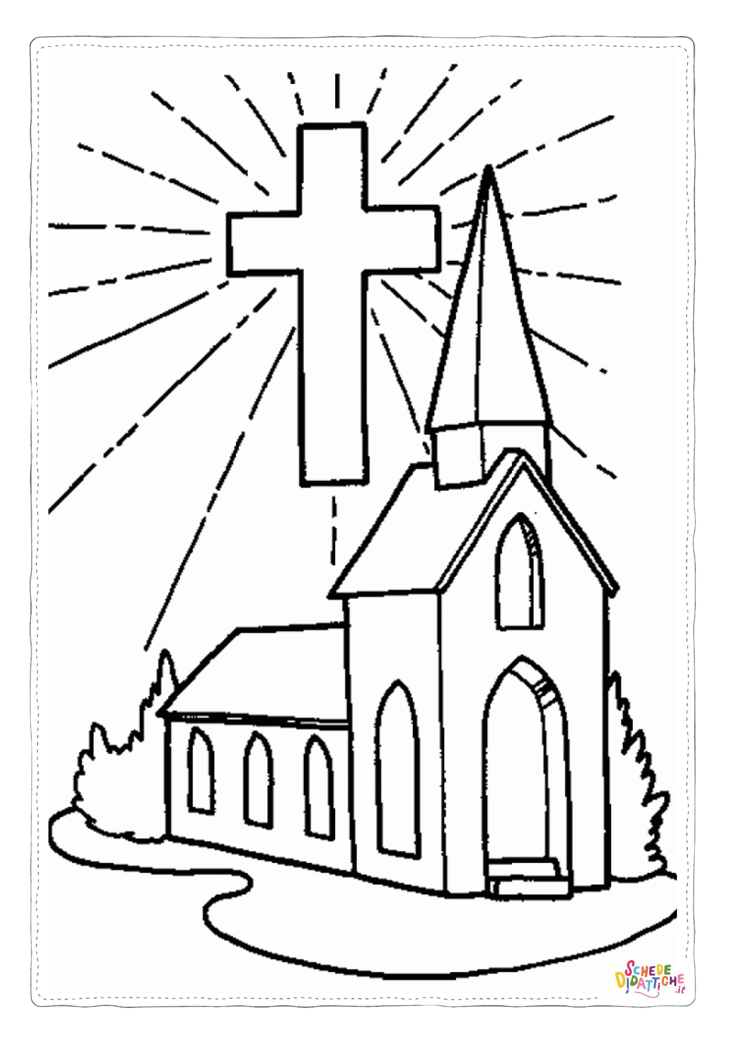 Disegno "Disegno di Cristianesimo da stampare e colorare 339" Disegno di Cristianesimo da stampare e colorare 339