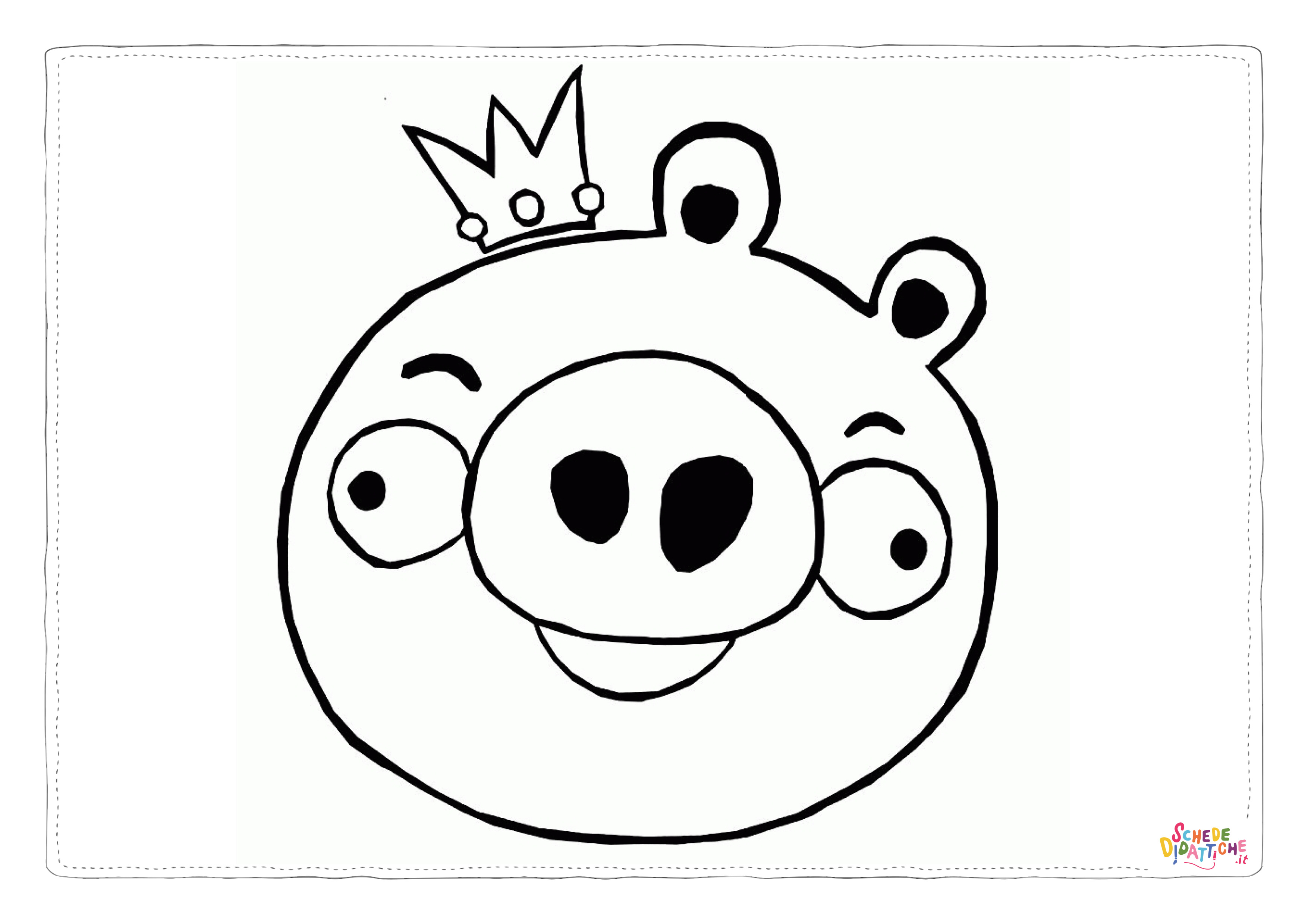 Disegno "Disegno di Angry birds da stampare e colorare 128" Disegno di Angry birds da stampare e colorare 128