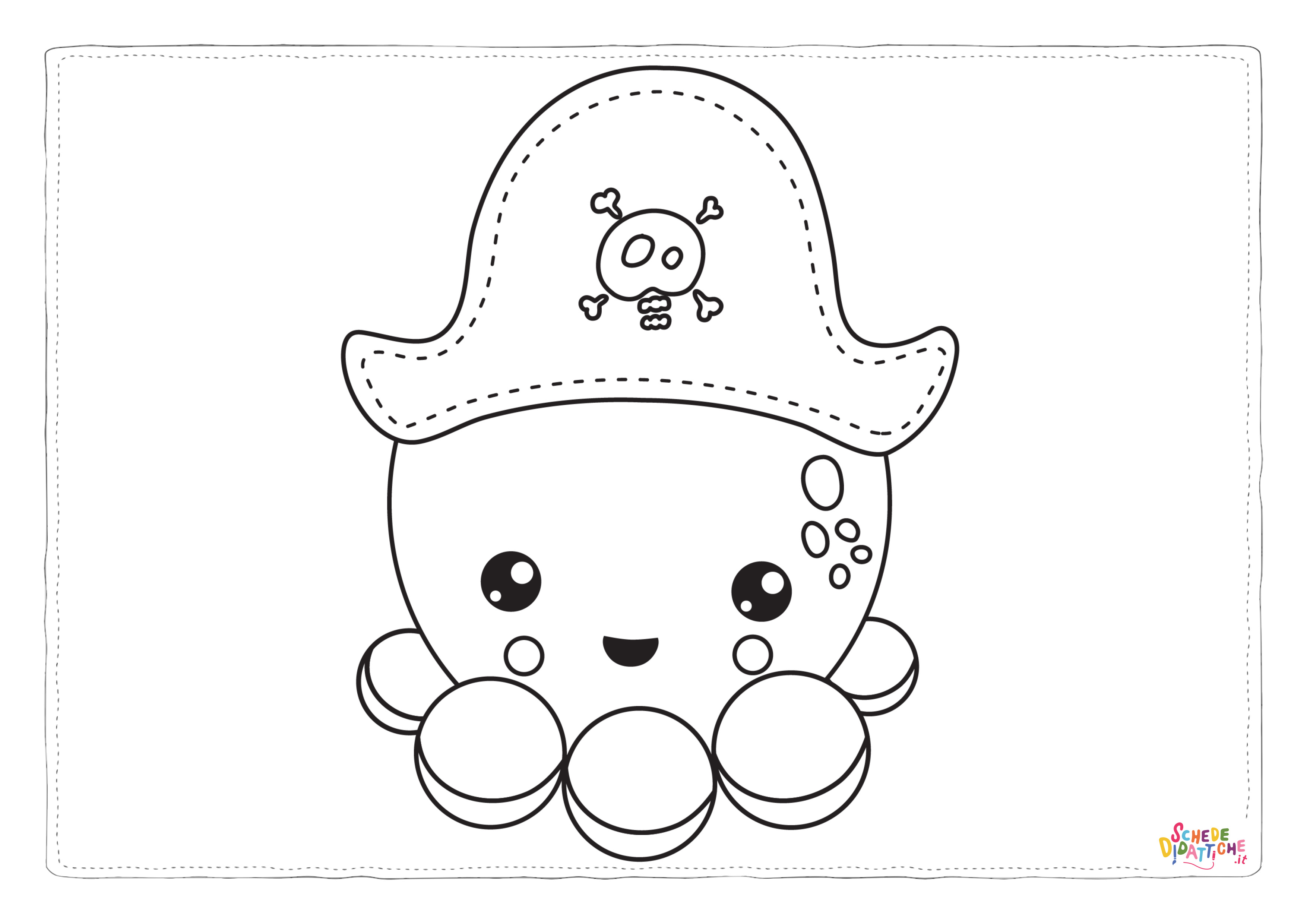 Disegno "OCTOPUS-PIRATE-05" OCTOPUS-PIRATE-05