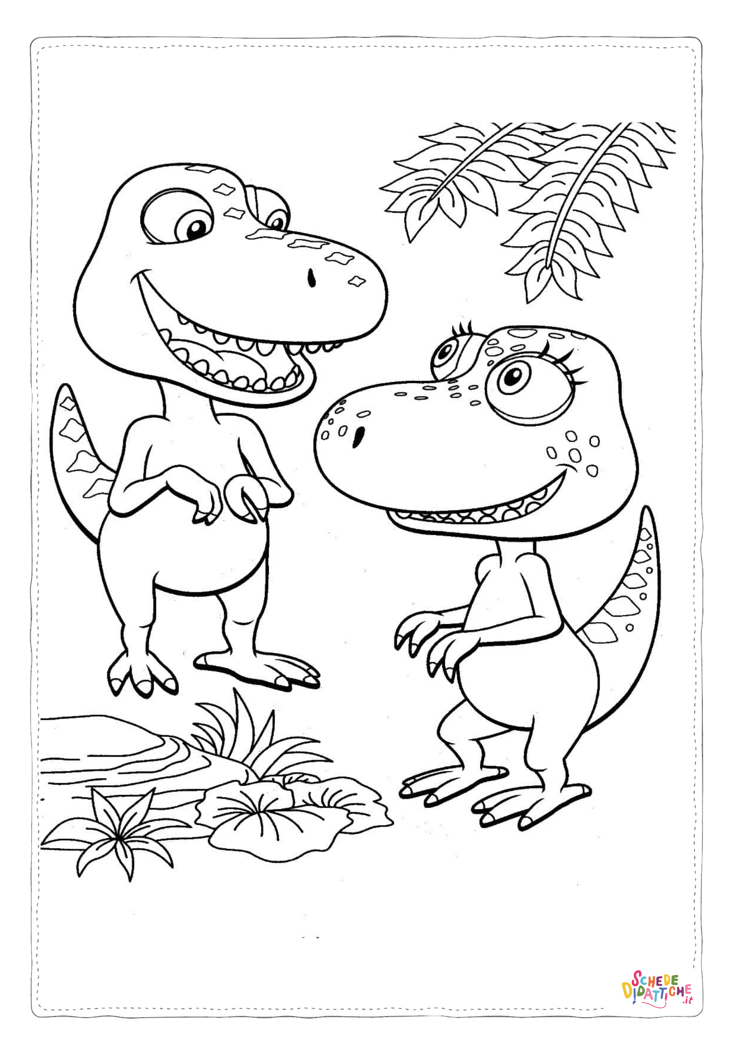 Disegno "Triceratopo 14" Triceratopo 14