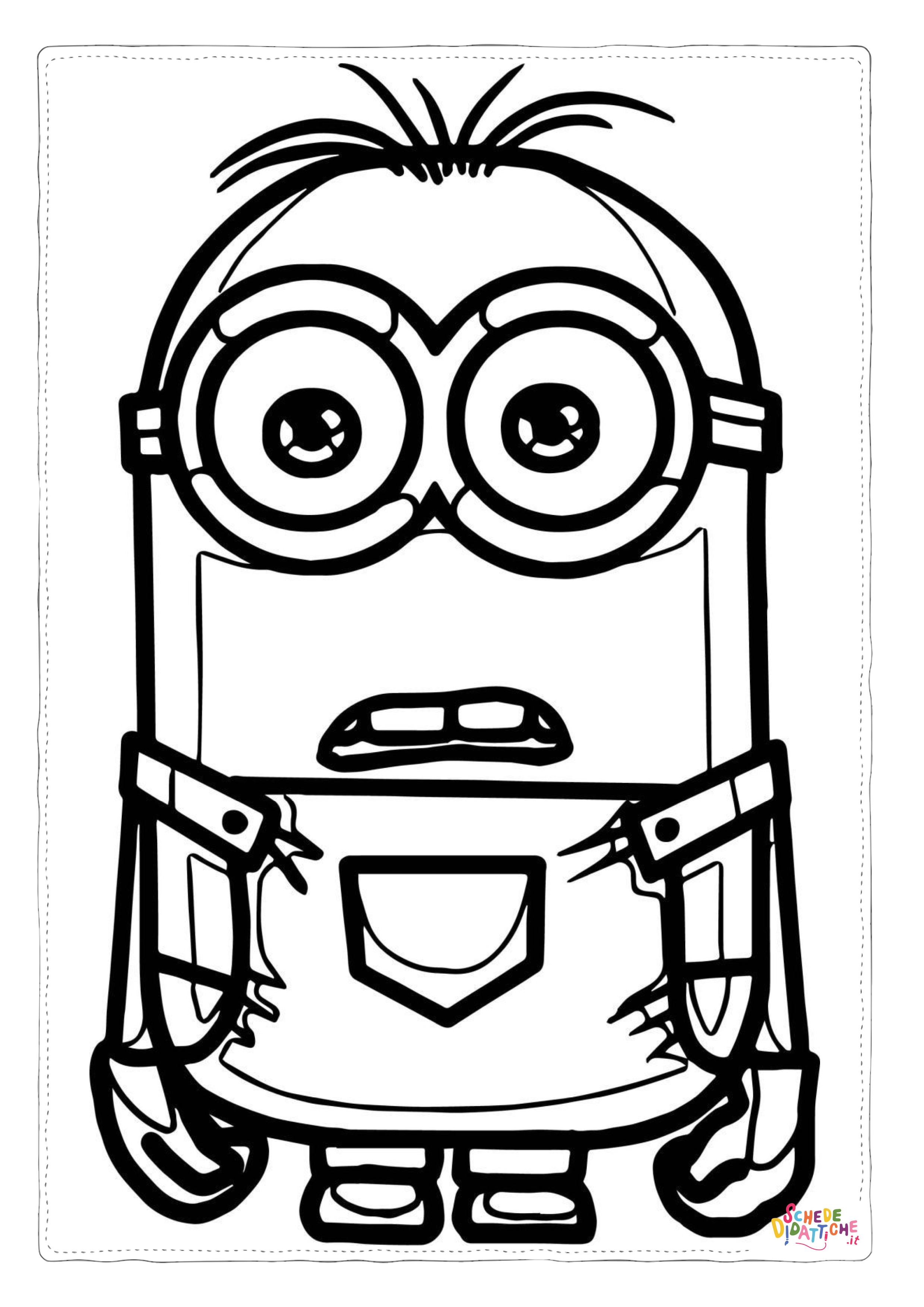 Disegno "Disegno di Cattivissimo me - Minions da stampare e colorare 98" Disegno di Cattivissimo me - Minions da stampare e colorare 98
