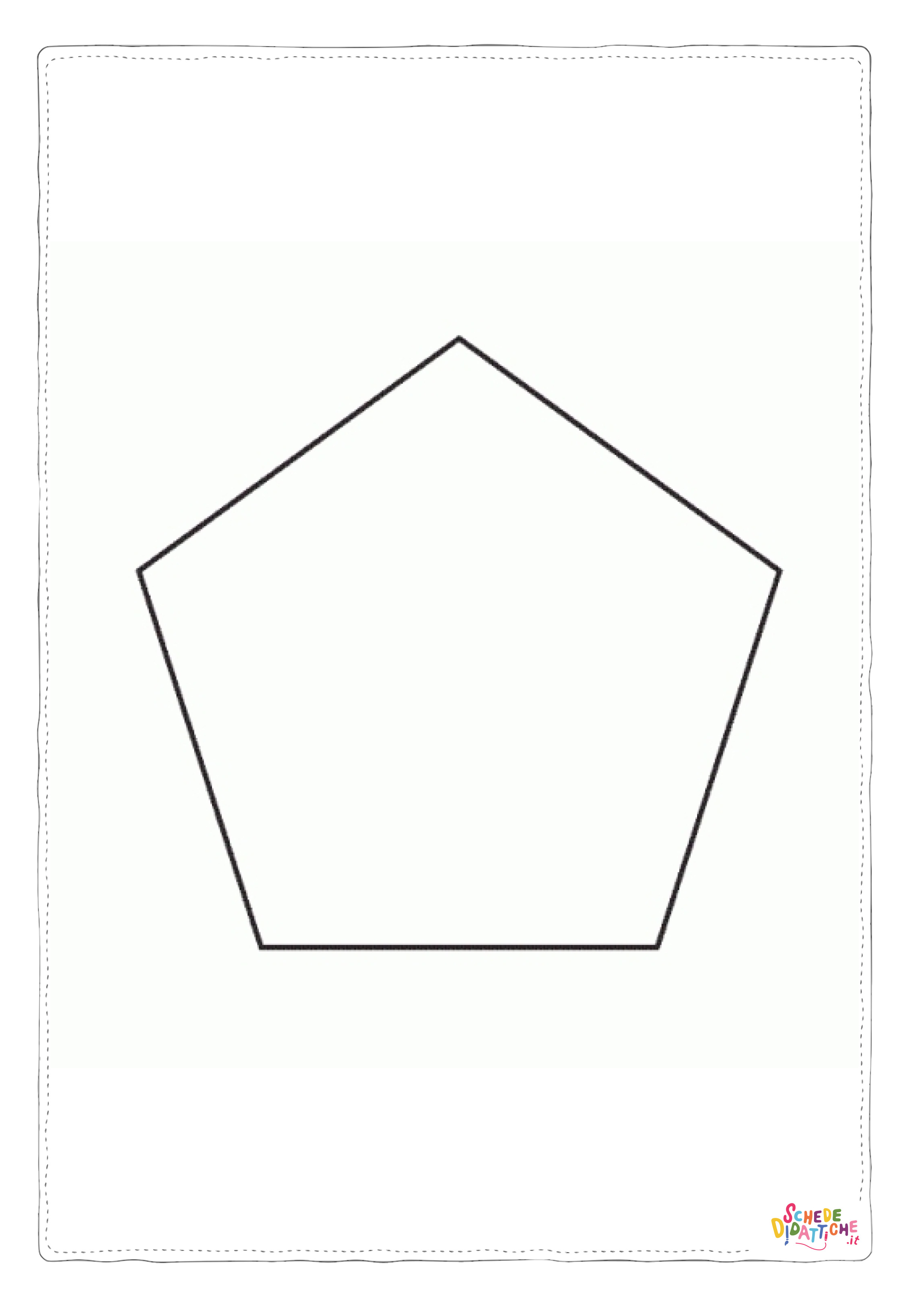 Disegno "Disegno di forma geometrica da stampare e colorare 1" Disegno di forma geometrica da stampare e colorare 1