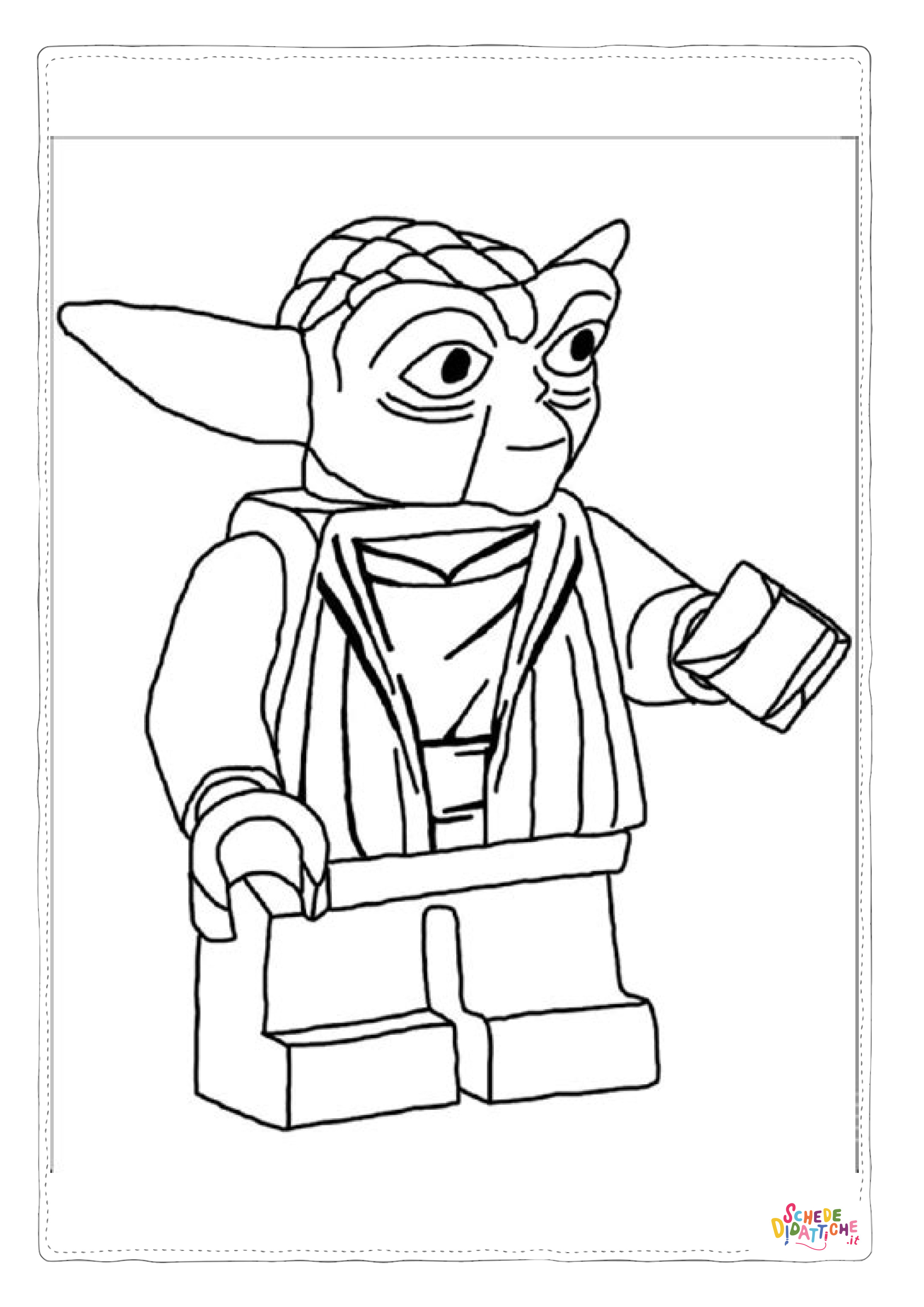Disegno "Disegno di LEGO Star Wars da stampare e colorare 19" Disegno di LEGO Star Wars da stampare e colorare 19