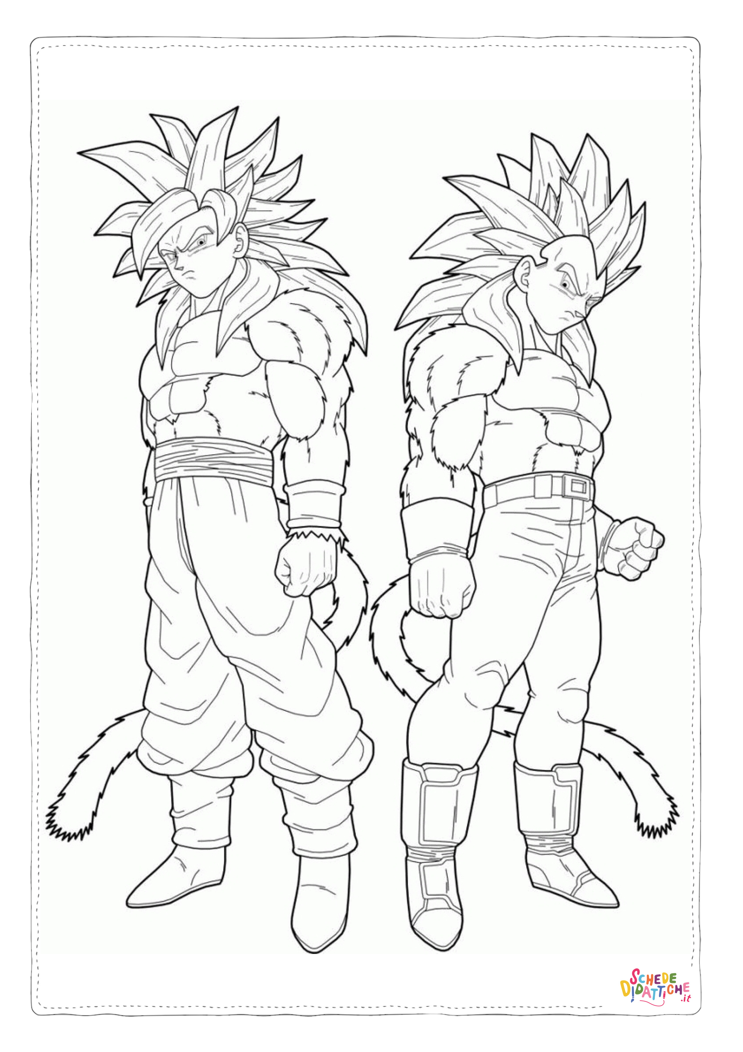 Disegno "Disegno di Dragon Ball da stampare e colorare 17" Disegno di Dragon Ball da stampare e colorare 17