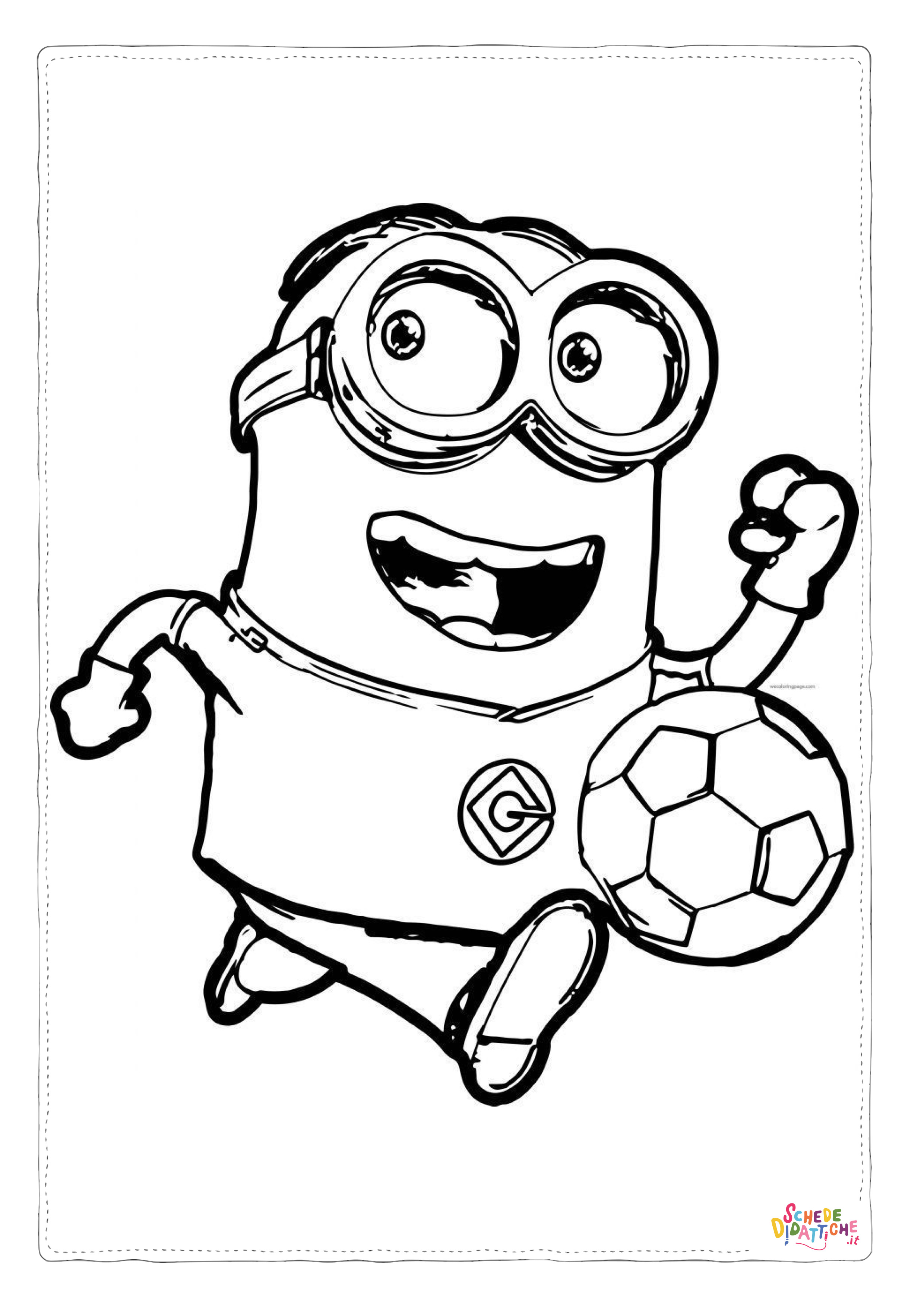 Disegno "Disegno di Cattivissimo me - Minions da stampare e colorare 51" Disegno di Cattivissimo me - Minions da stampare e colorare 51
