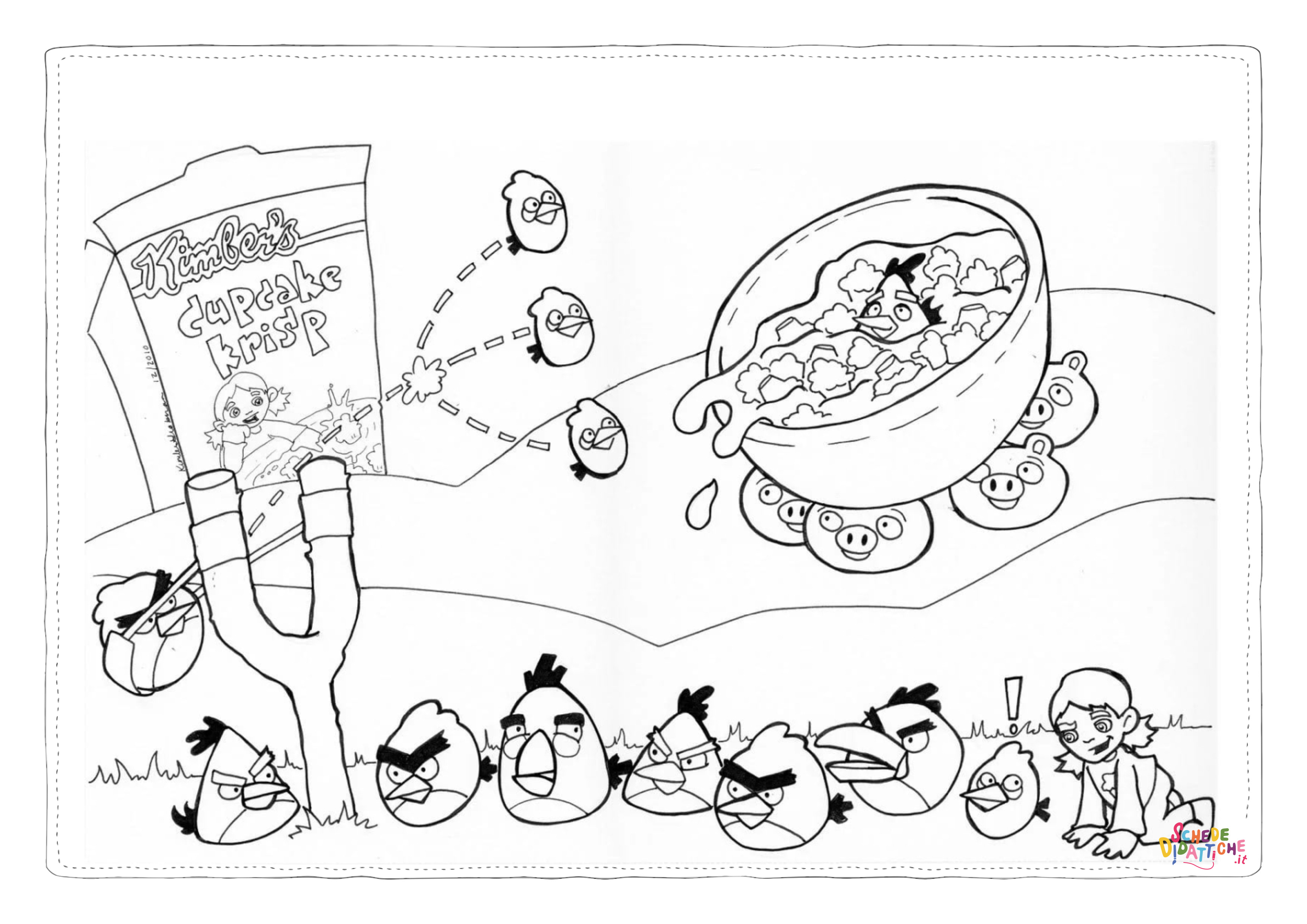 Disegno "Disegno di Angry birds da stampare e colorare 122" Disegno di Angry birds da stampare e colorare 122