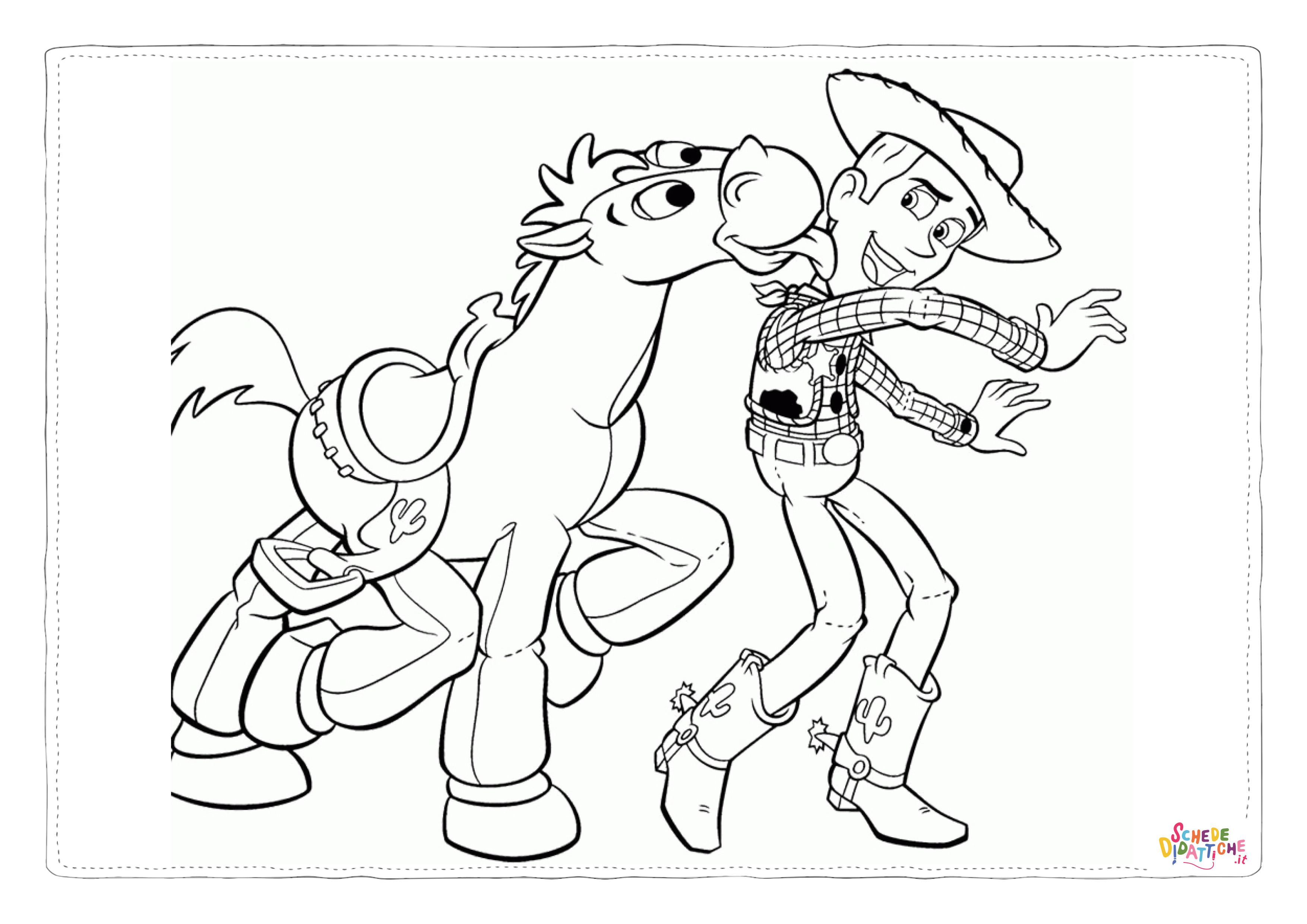 Disegno "Disegno di Toy Story da stampare e colorare 47" Disegno di Toy Story da stampare e colorare 47