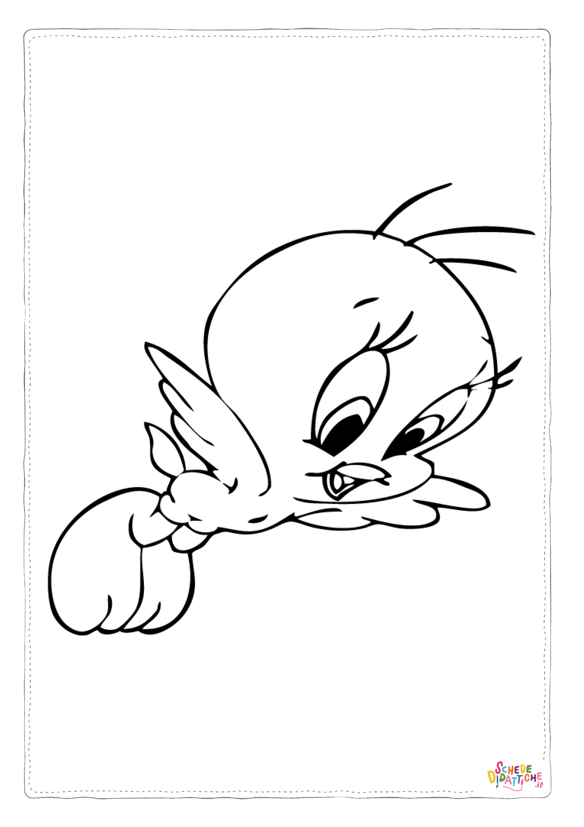Disegno "Disegno di Titty da stampare e colorare 16" Disegno di Titty da stampare e colorare 16