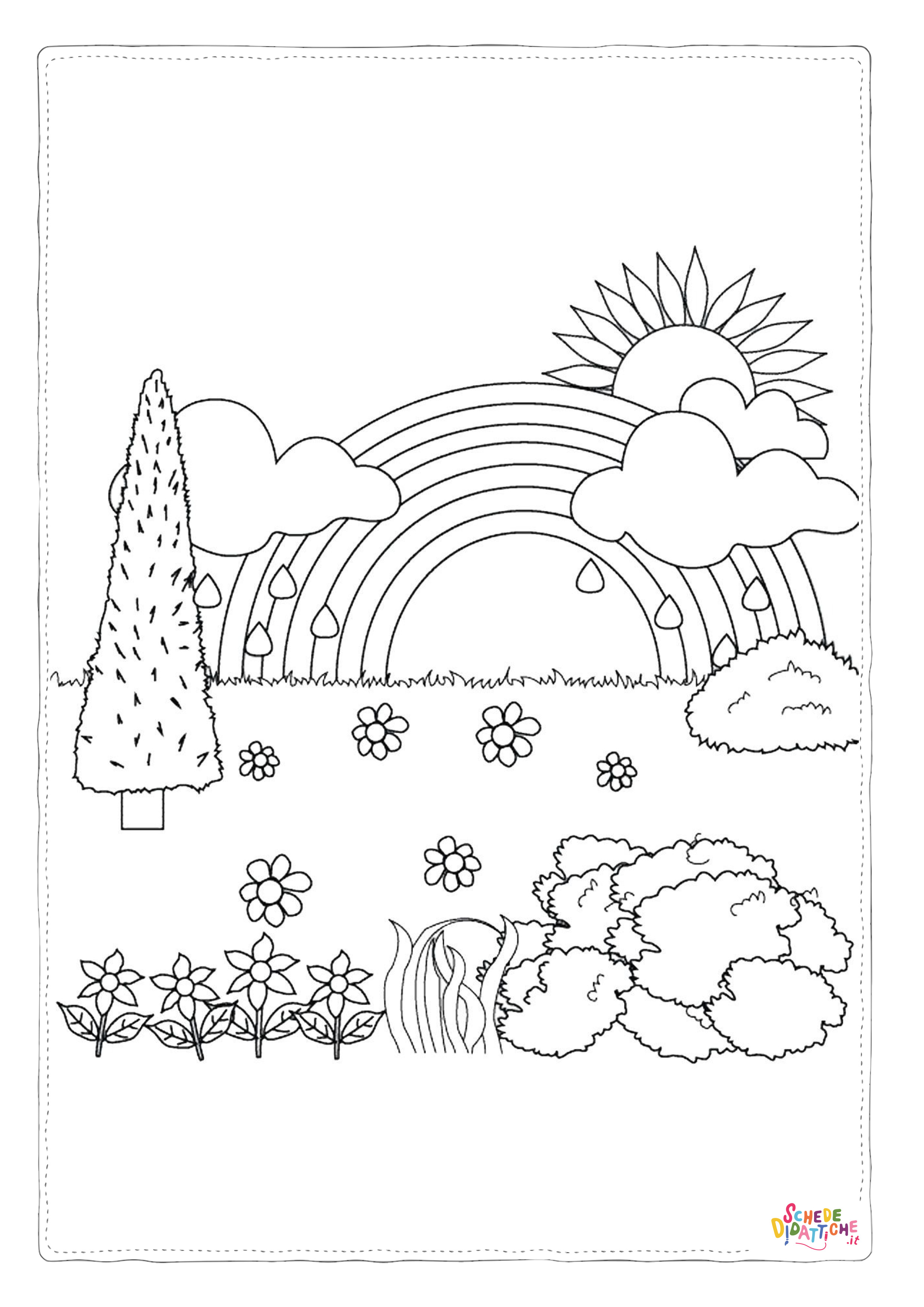 Disegno "Paesaggi estivi 4" Paesaggi estivi 4