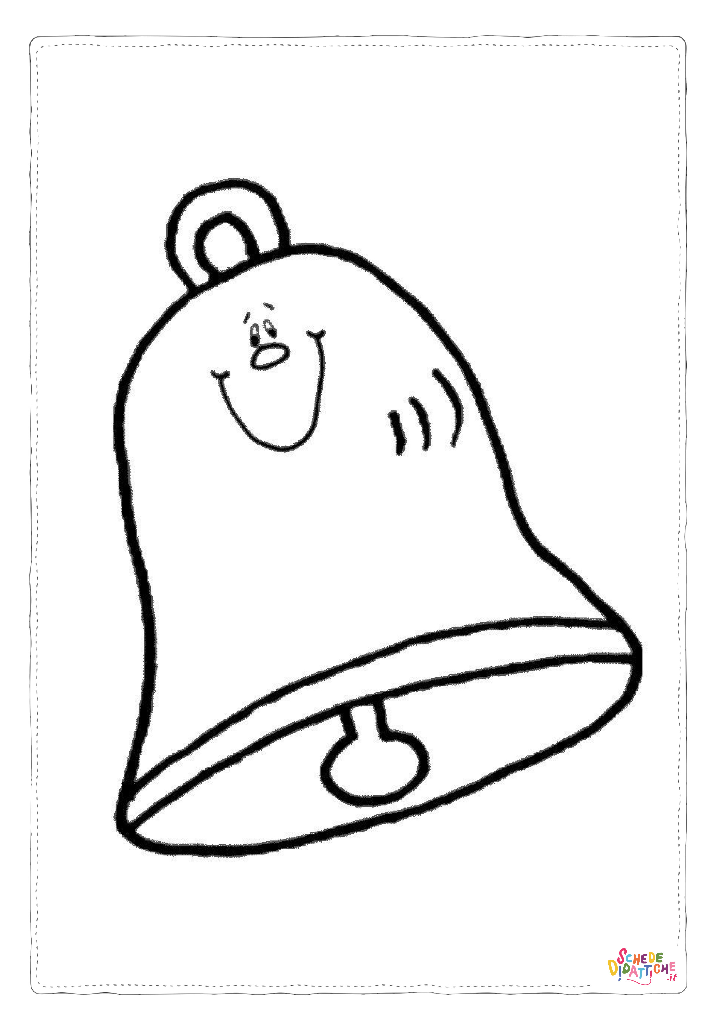 Disegno di campanella da stampare e colorare 44