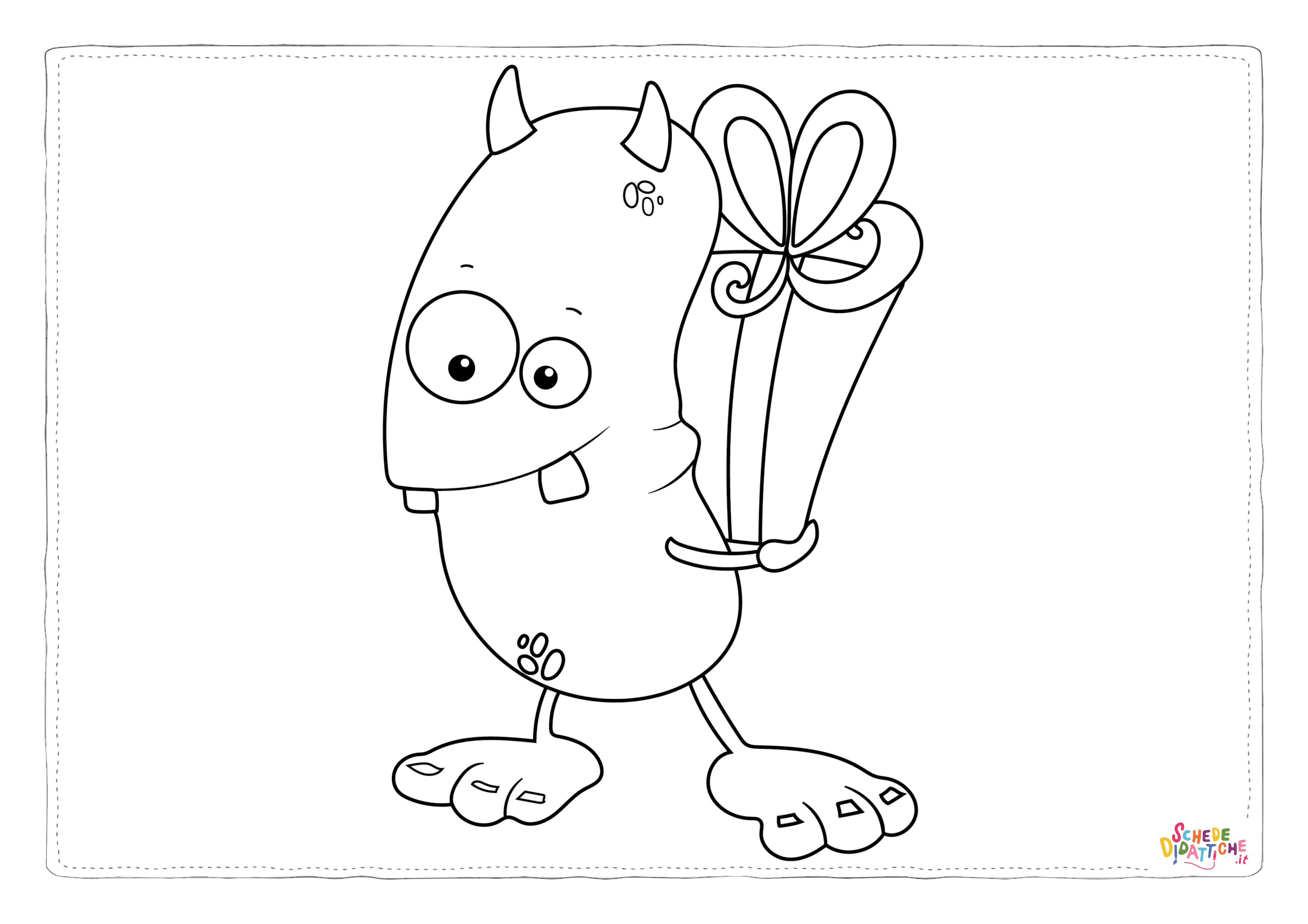 Disegno "CHRISTMAS MONSTER STAMPS-03" CHRISTMAS MONSTER STAMPS-03