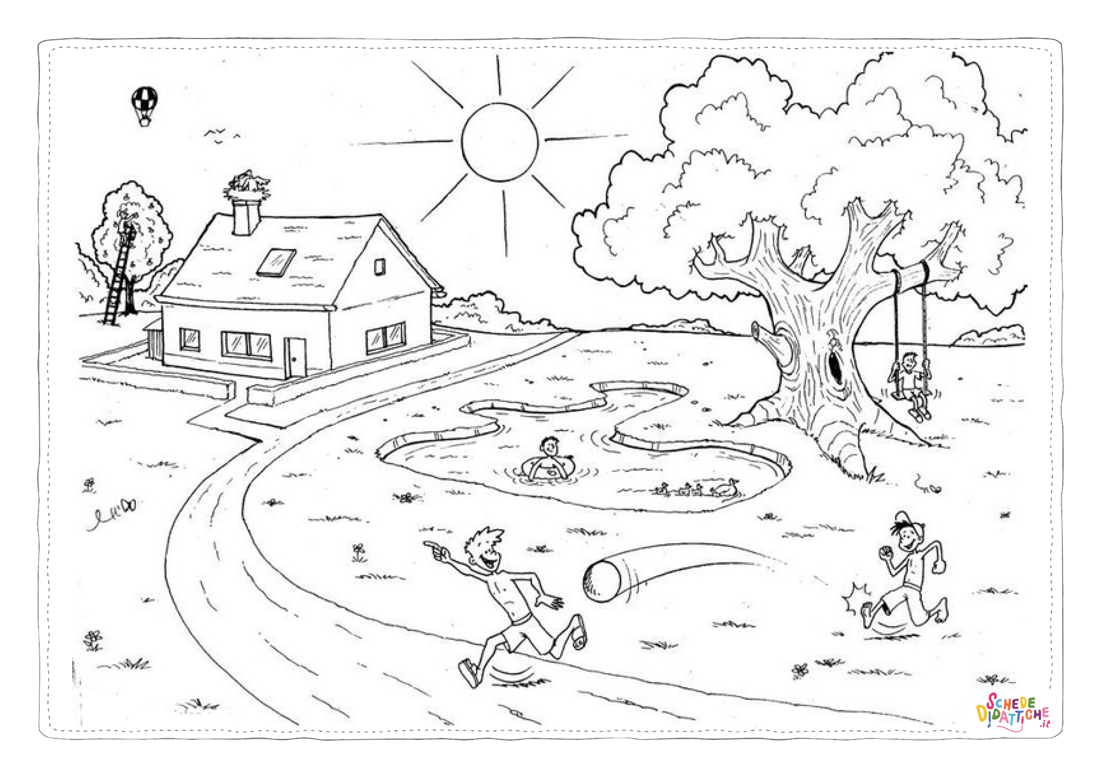Disegno "Paesaggi primavera (11)" Paesaggi primavera (11)