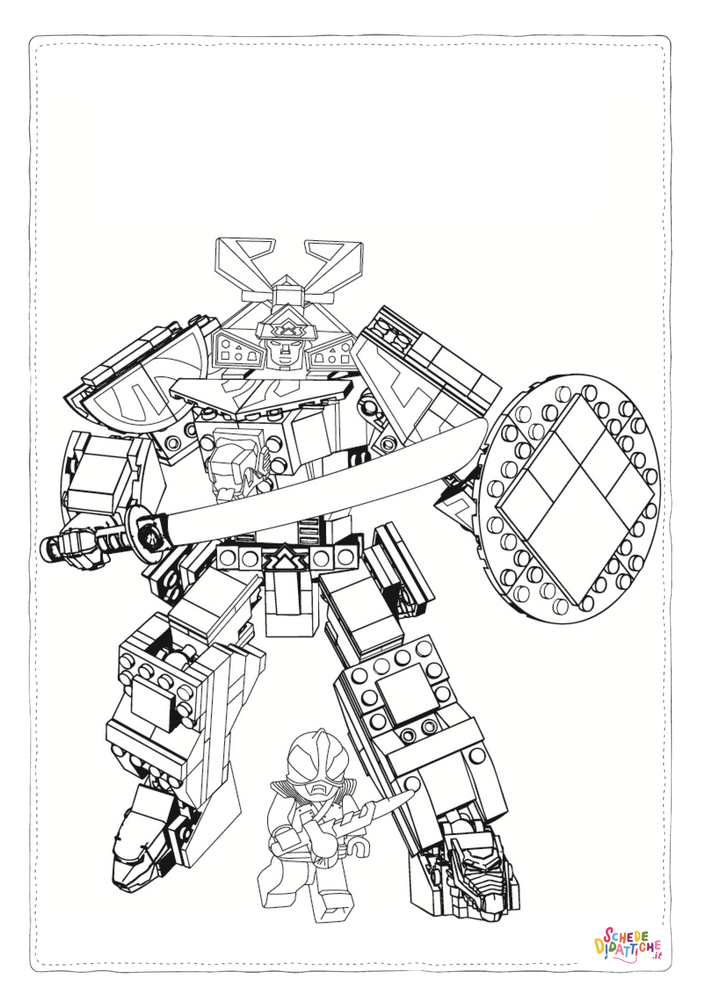 Disegno "Disegno di Power Rangers da stampare e colorare 3" Disegno di Power Rangers da stampare e colorare 3