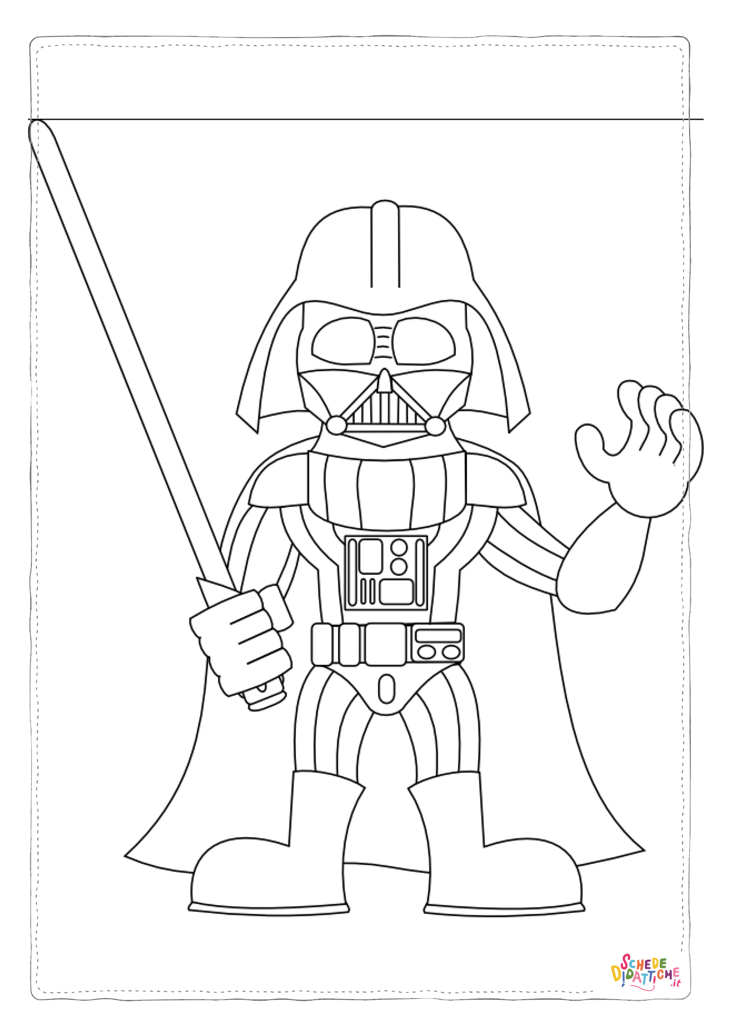 Disegno di LEGO Star Wars da stampare e colorare 11