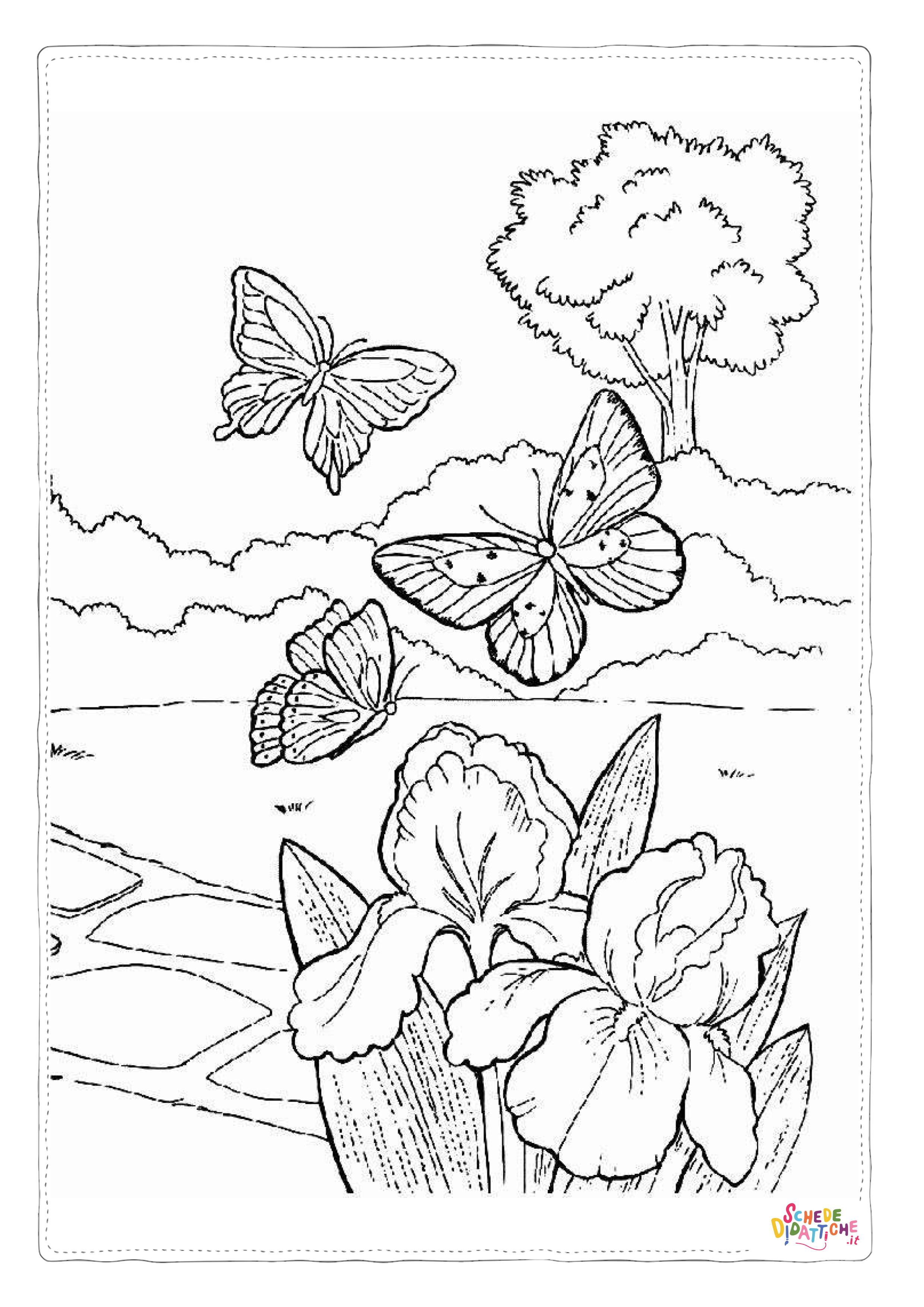 Disegno "Paesaggi primavera (13)" Paesaggi primavera (13)