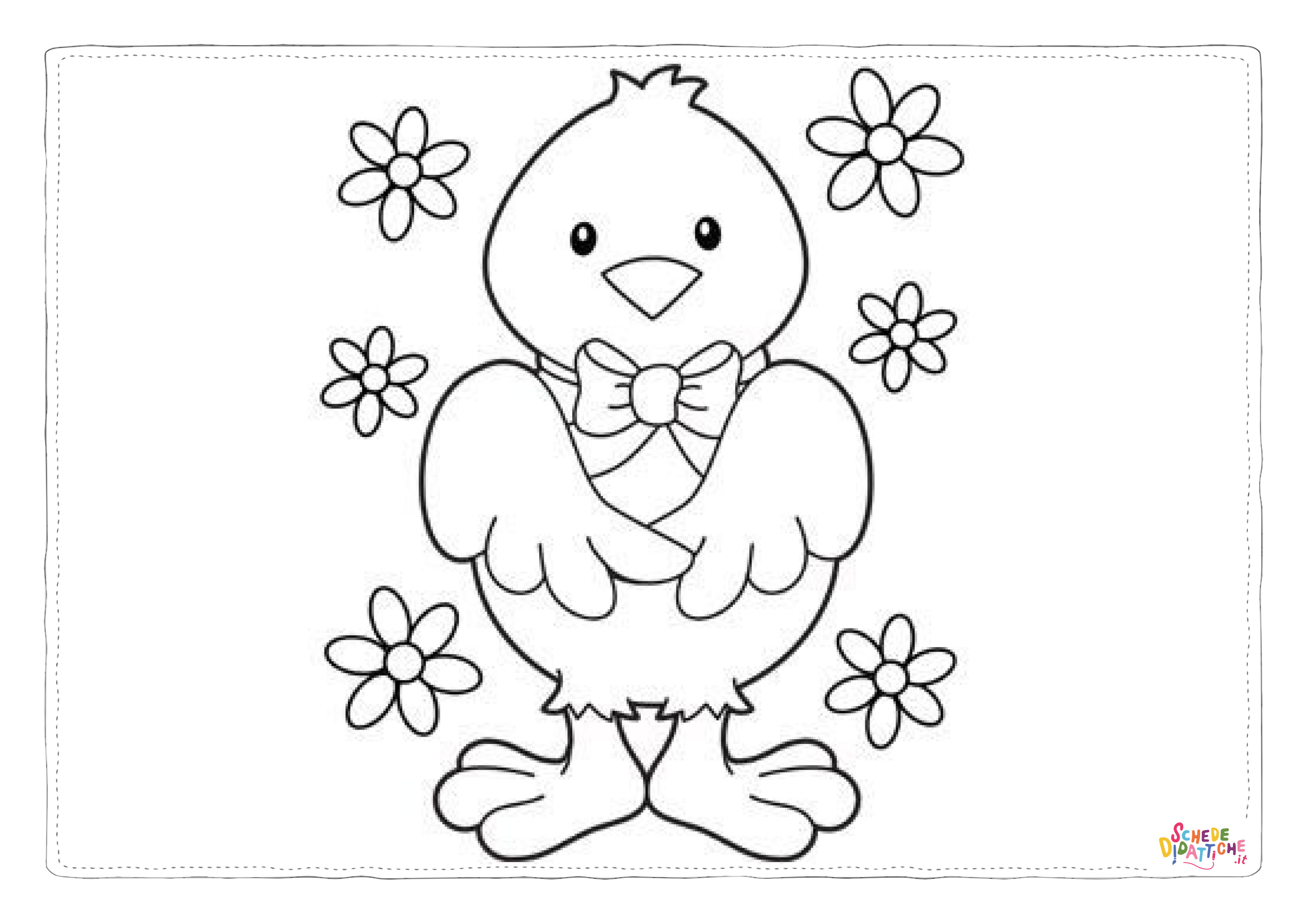 Disegno "pulcino-pasqua-da-colorare" pulcino-pasqua-da-colorare