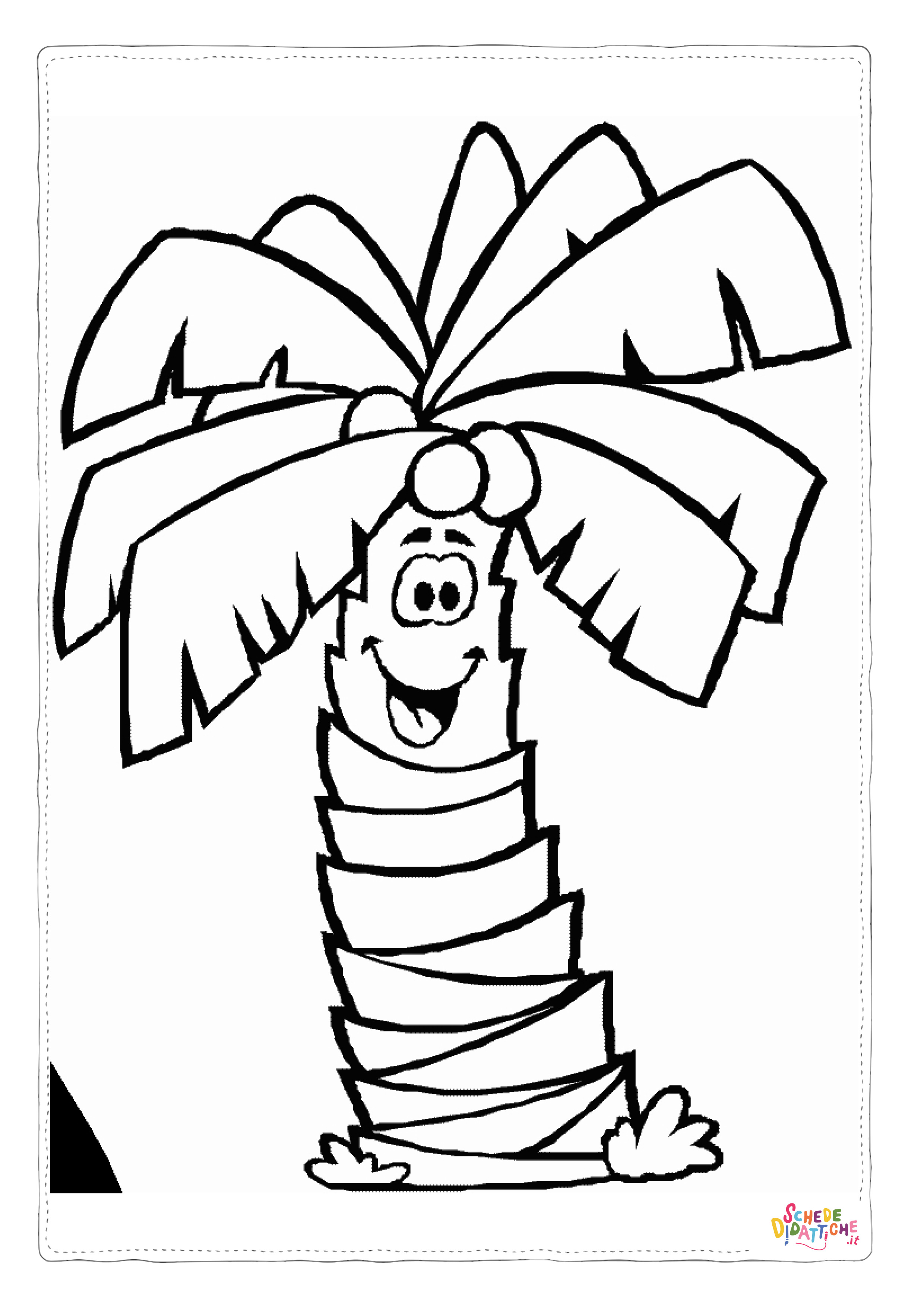 Disegno "Disegno di albero da stampare e colorare 32" Disegno di albero da stampare e colorare 32