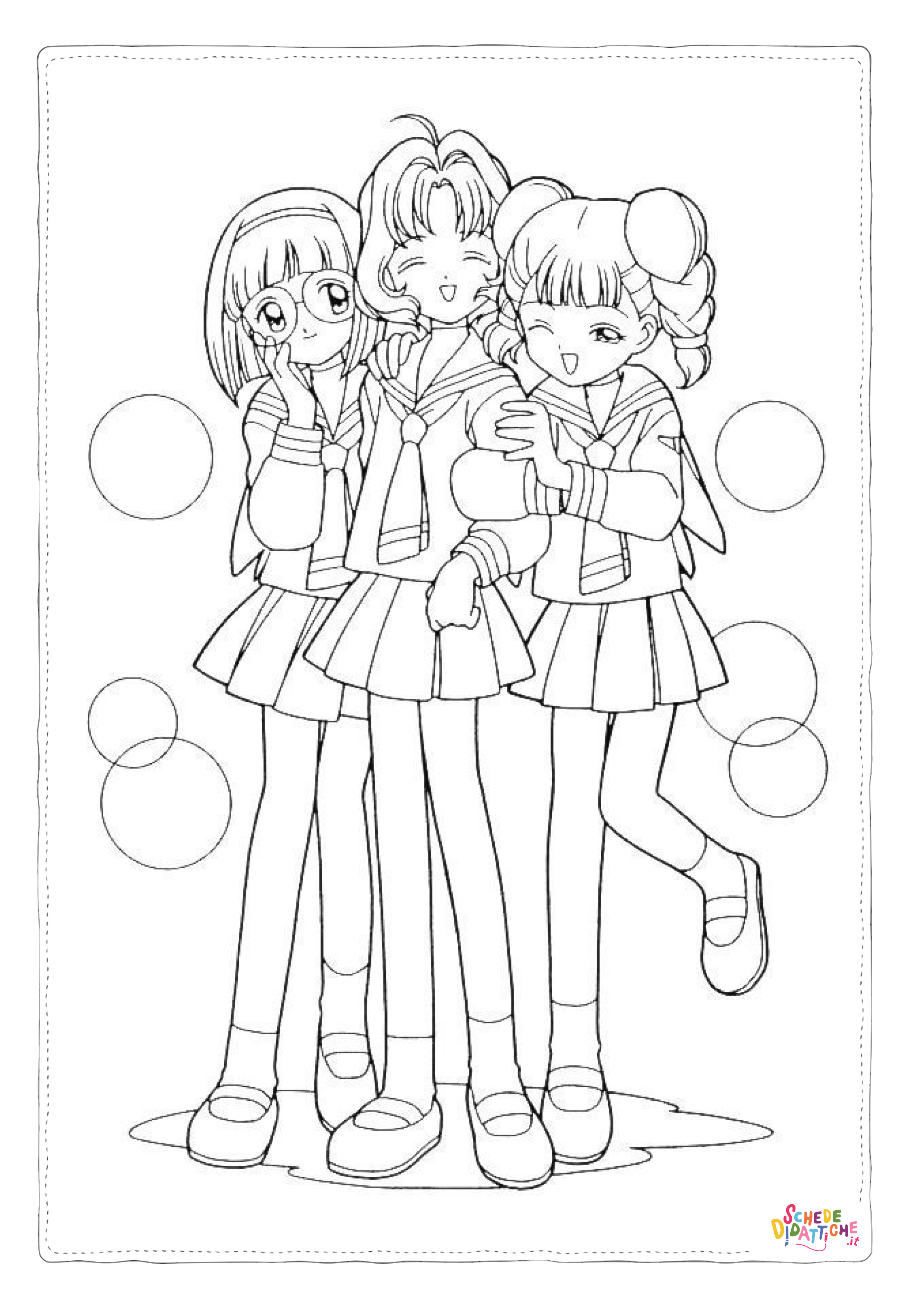 Disegno "Disegno di Sailor Moon da stampare e colorare 77" Disegno di Sailor Moon da stampare e colorare 77
