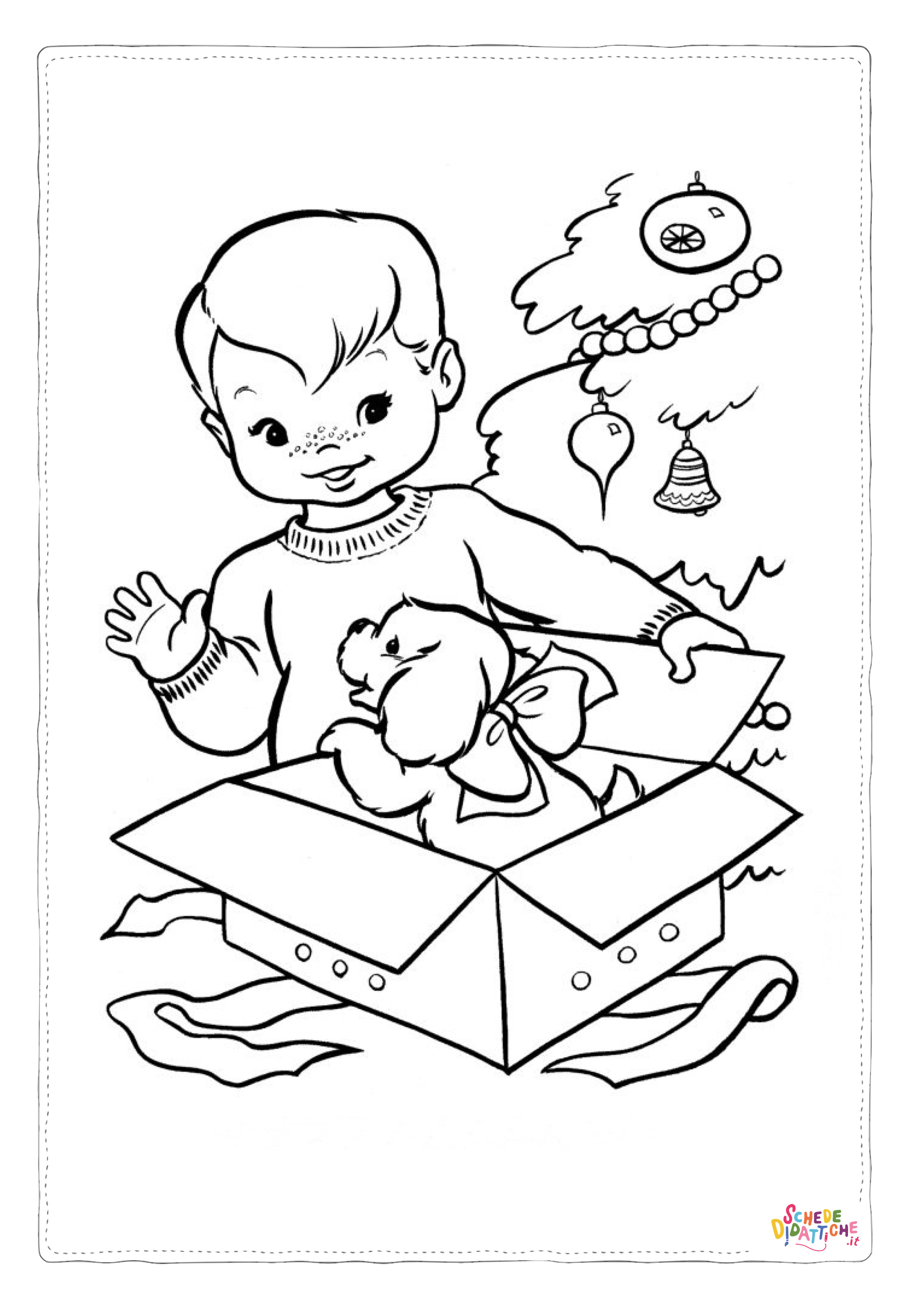 Disegno "Disegno di bambino da stampare e colorare 82" Disegno di bambino da stampare e colorare 82