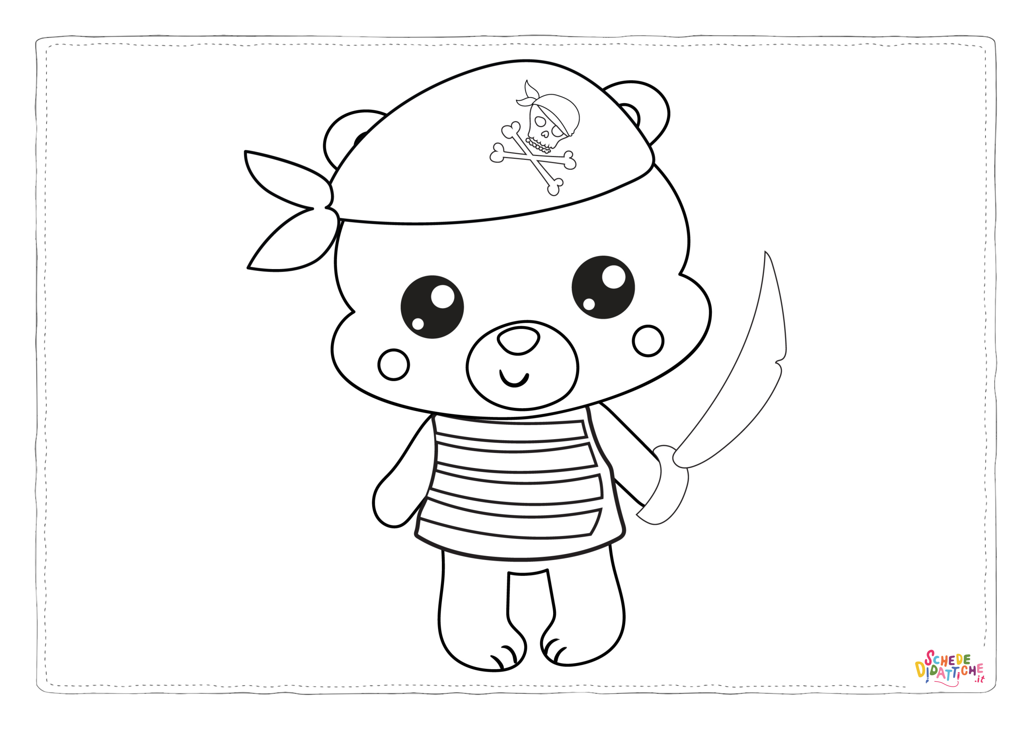 Disegno "PIRATE-WOODLAND-07" PIRATE-WOODLAND-07