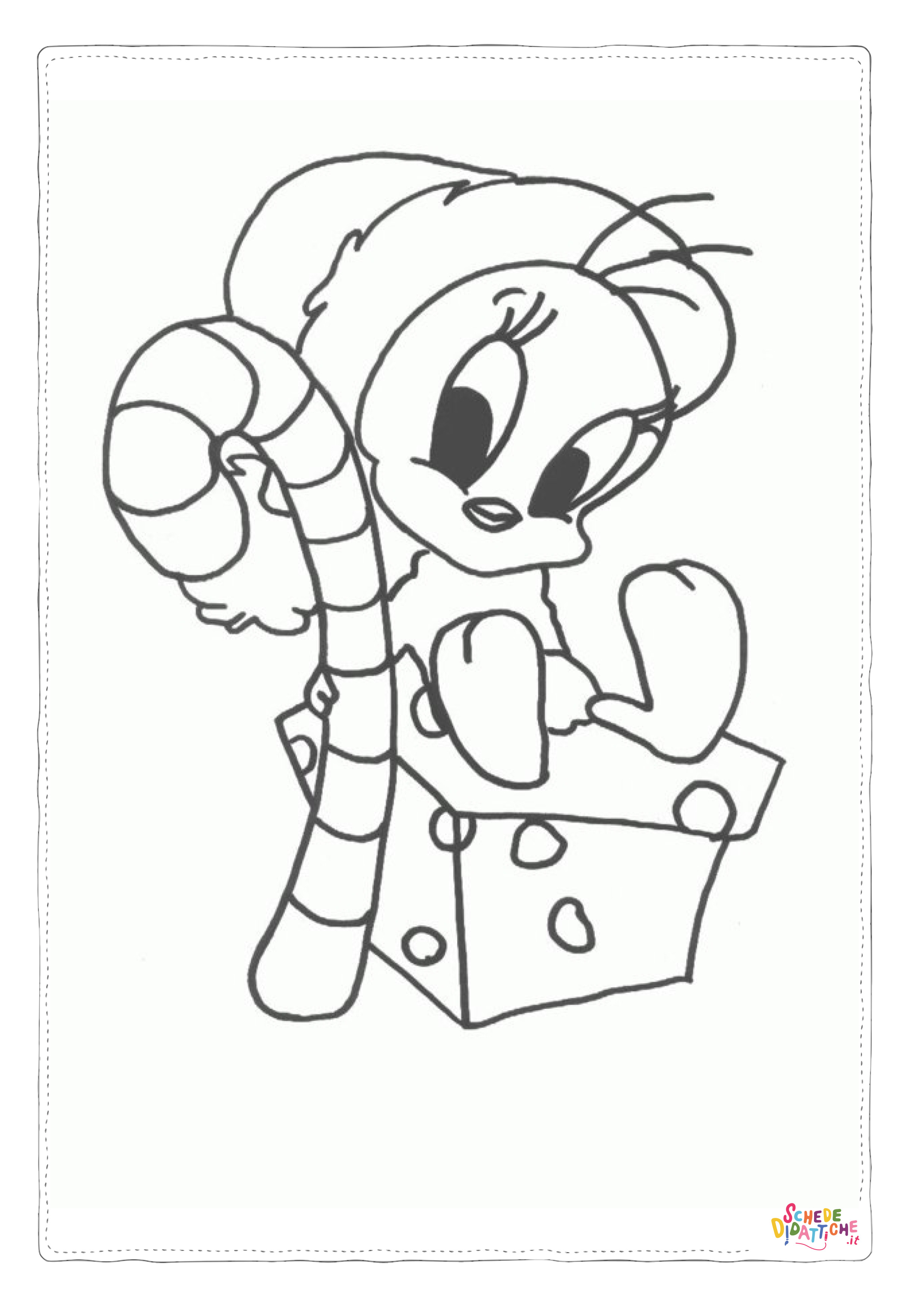 Disegno "Disegno di Titty da stampare e colorare 33" Disegno di Titty da stampare e colorare 33