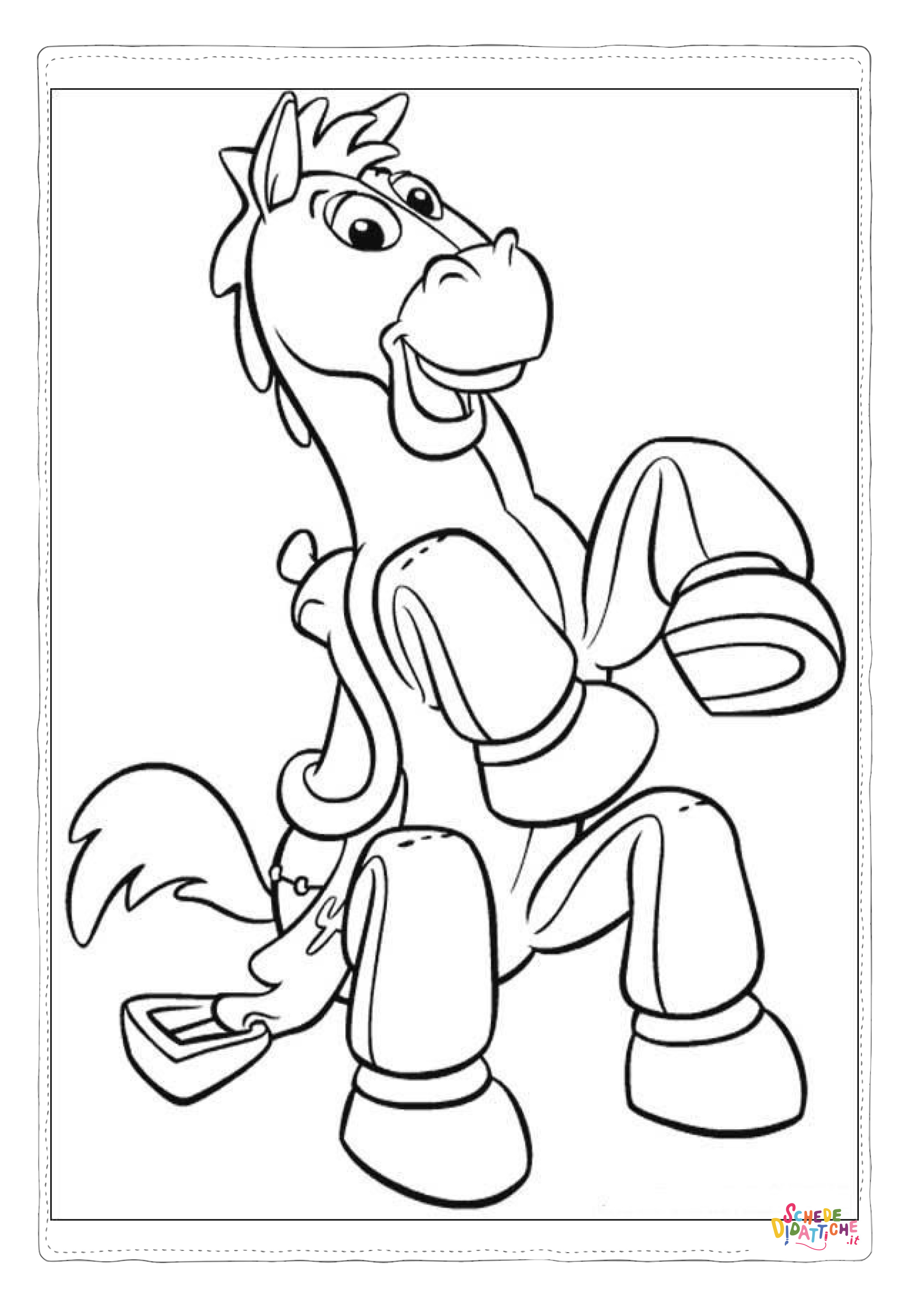Disegno "Disegno di Toy Story da stampare e colorare 116" Disegno di Toy Story da stampare e colorare 116