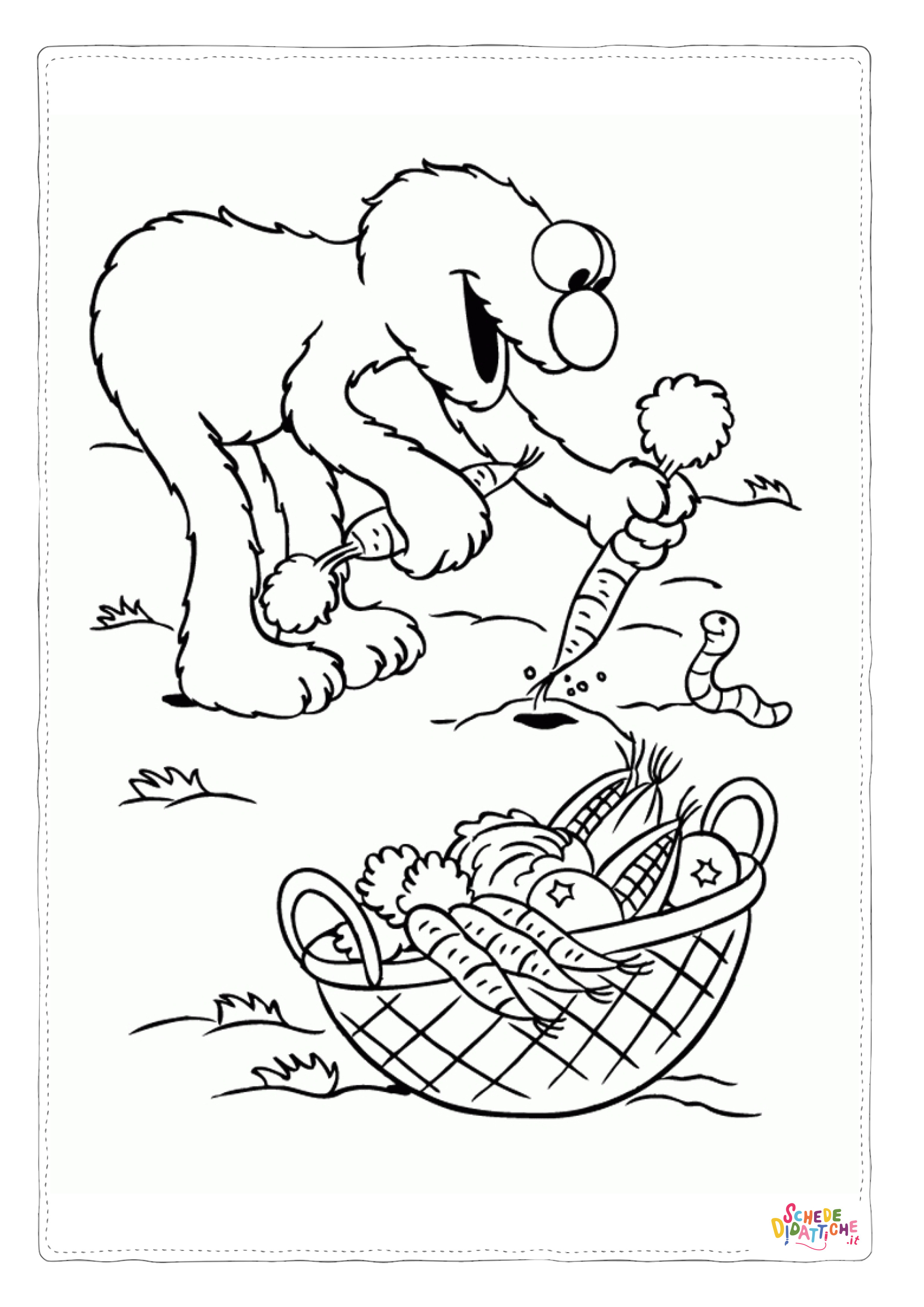 Disegno "Disegno di Muppets da stampare e colorare 13" Disegno di Muppets da stampare e colorare 13