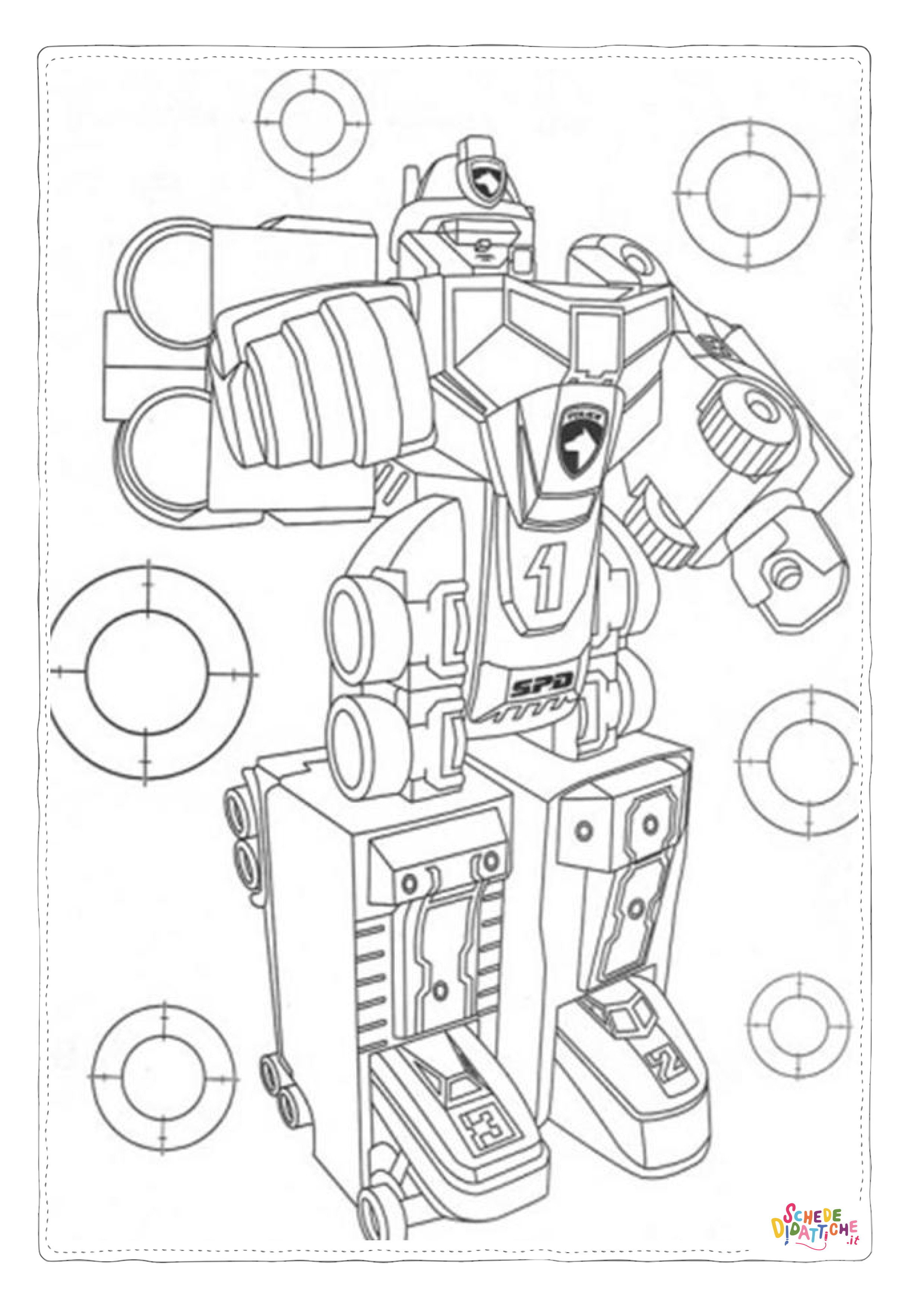 Disegno "Disegno di Transformers da stampare e colorare 36" Disegno di Transformers da stampare e colorare 36