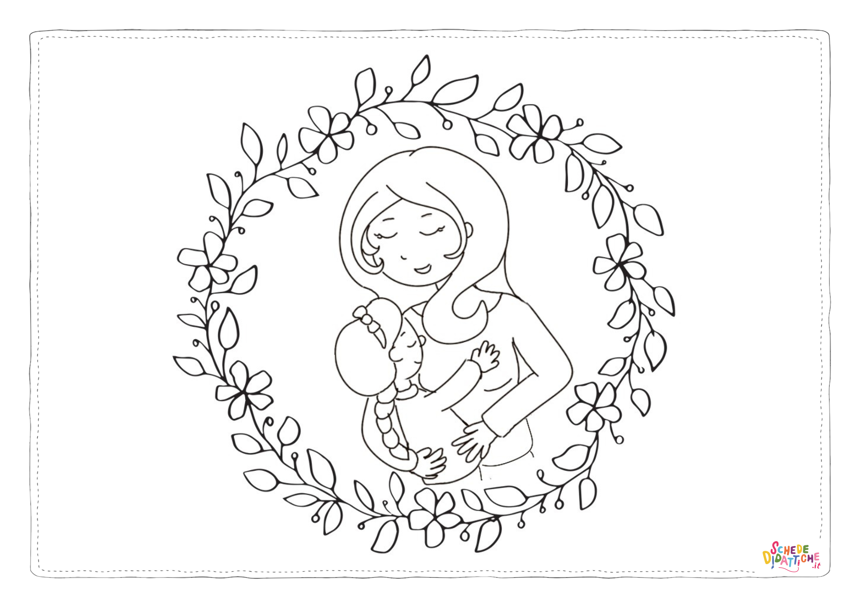 Disegno "Festa della mamma 25" Festa della mamma 25