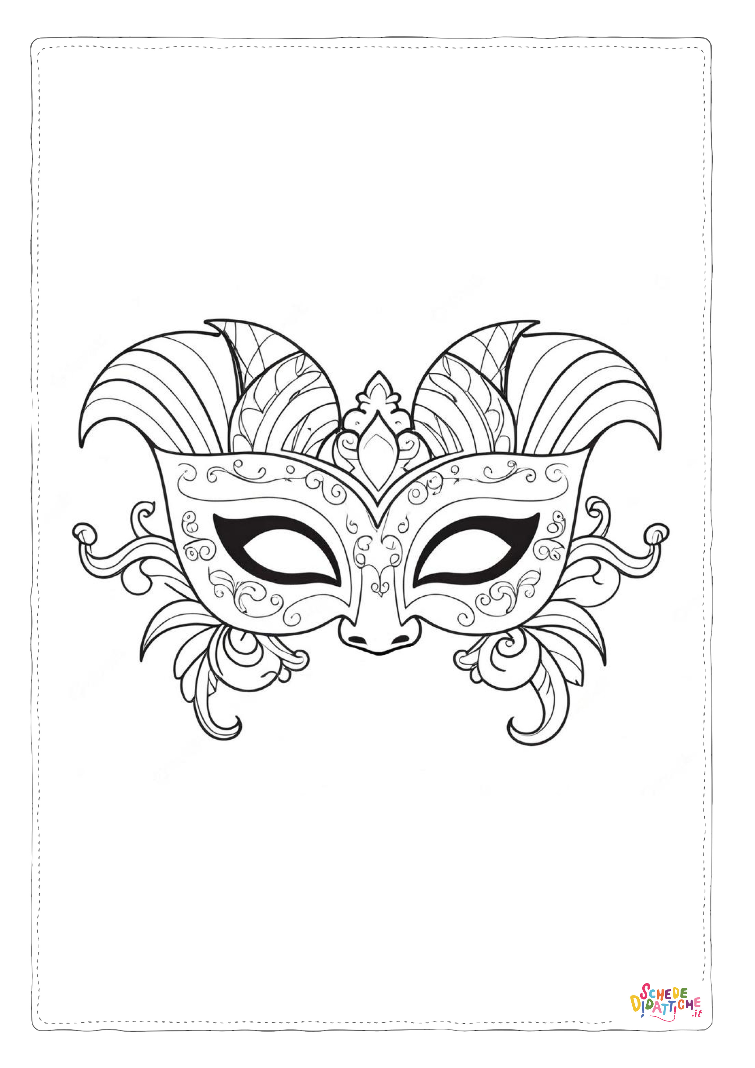 Disegno "Maschera 62" Maschera 62