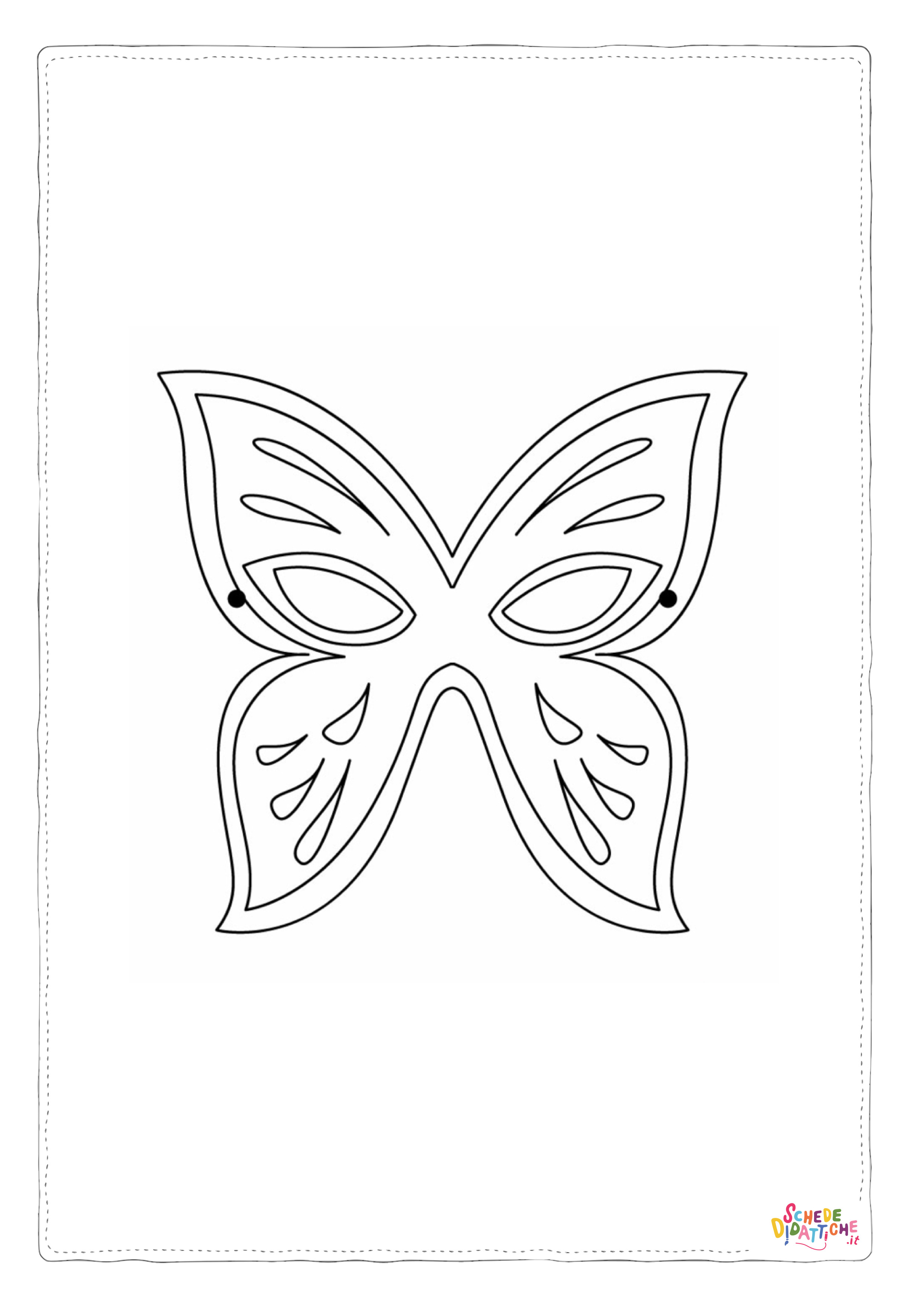 Disegno "Maschera 7" Maschera 7