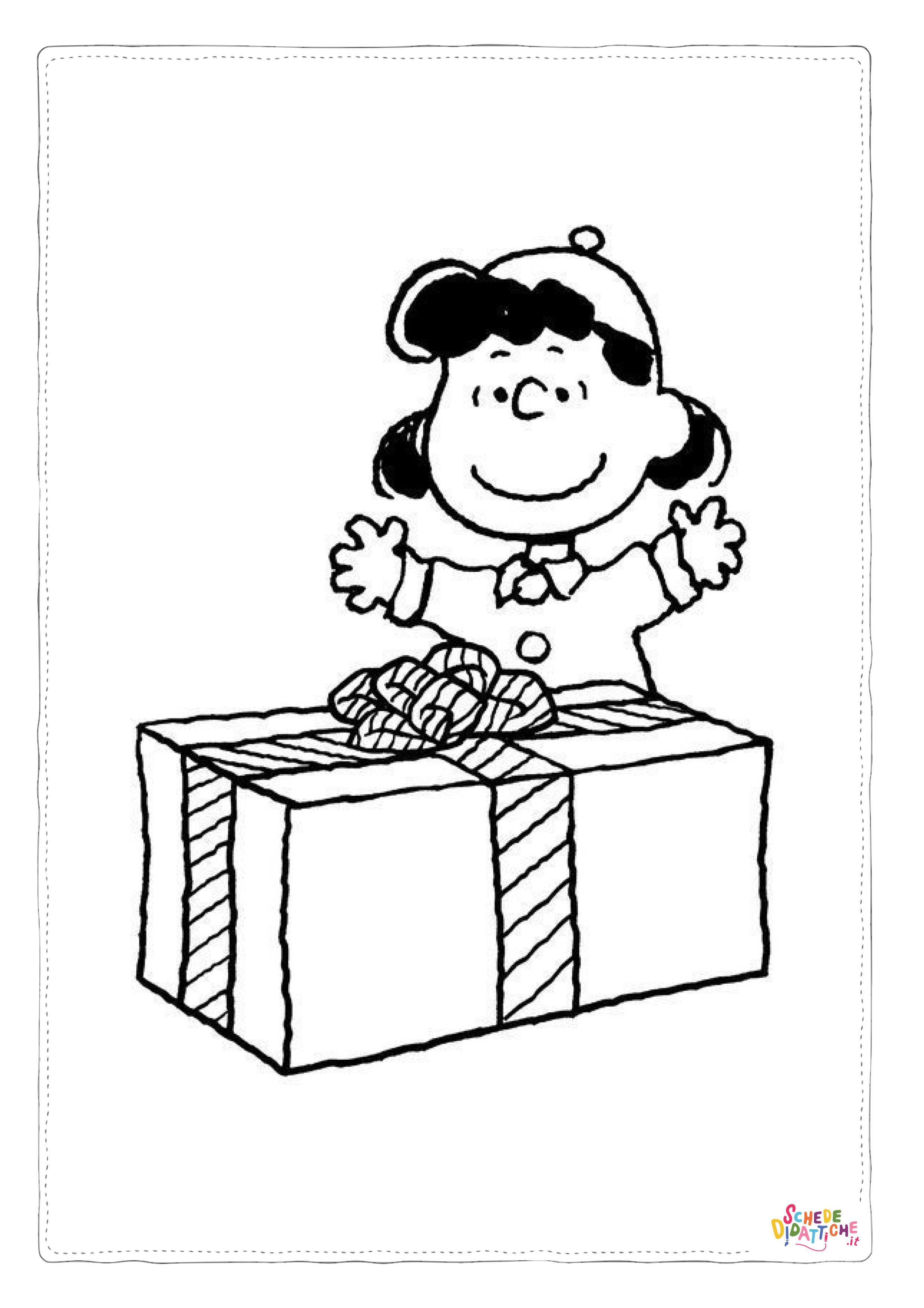 Disegno "Disegno di Snoopy da stampare e colorare 51" Disegno di Snoopy da stampare e colorare 51