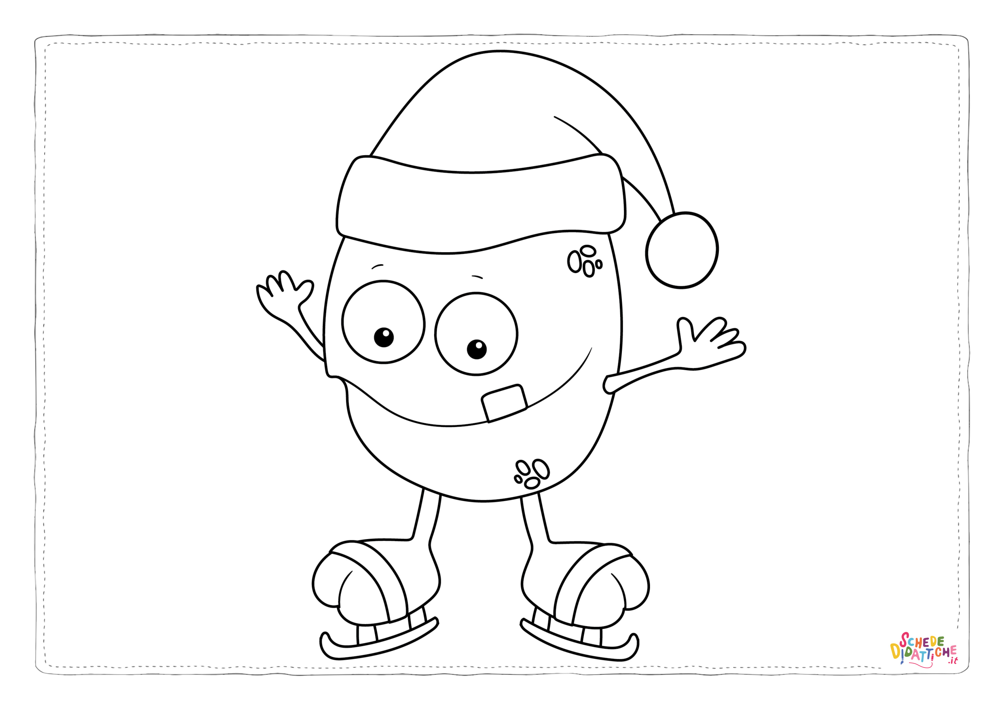 Disegno "CHRISTMAS MONSTER STAMPS-04" CHRISTMAS MONSTER STAMPS-04
