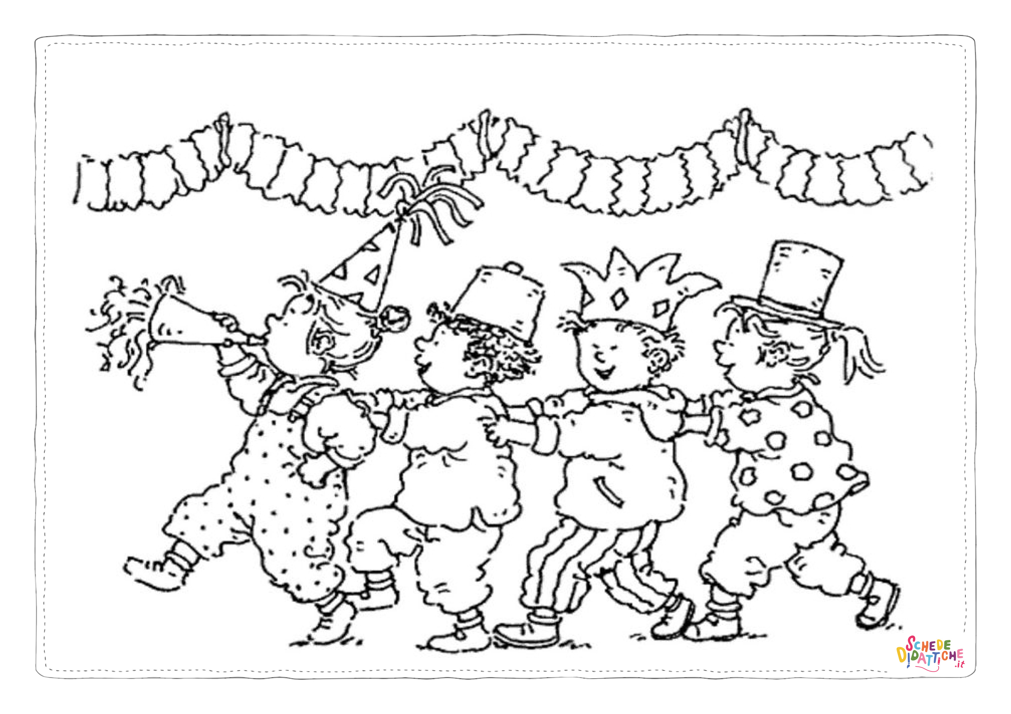 Disegno di circense da stampare e colorare 6