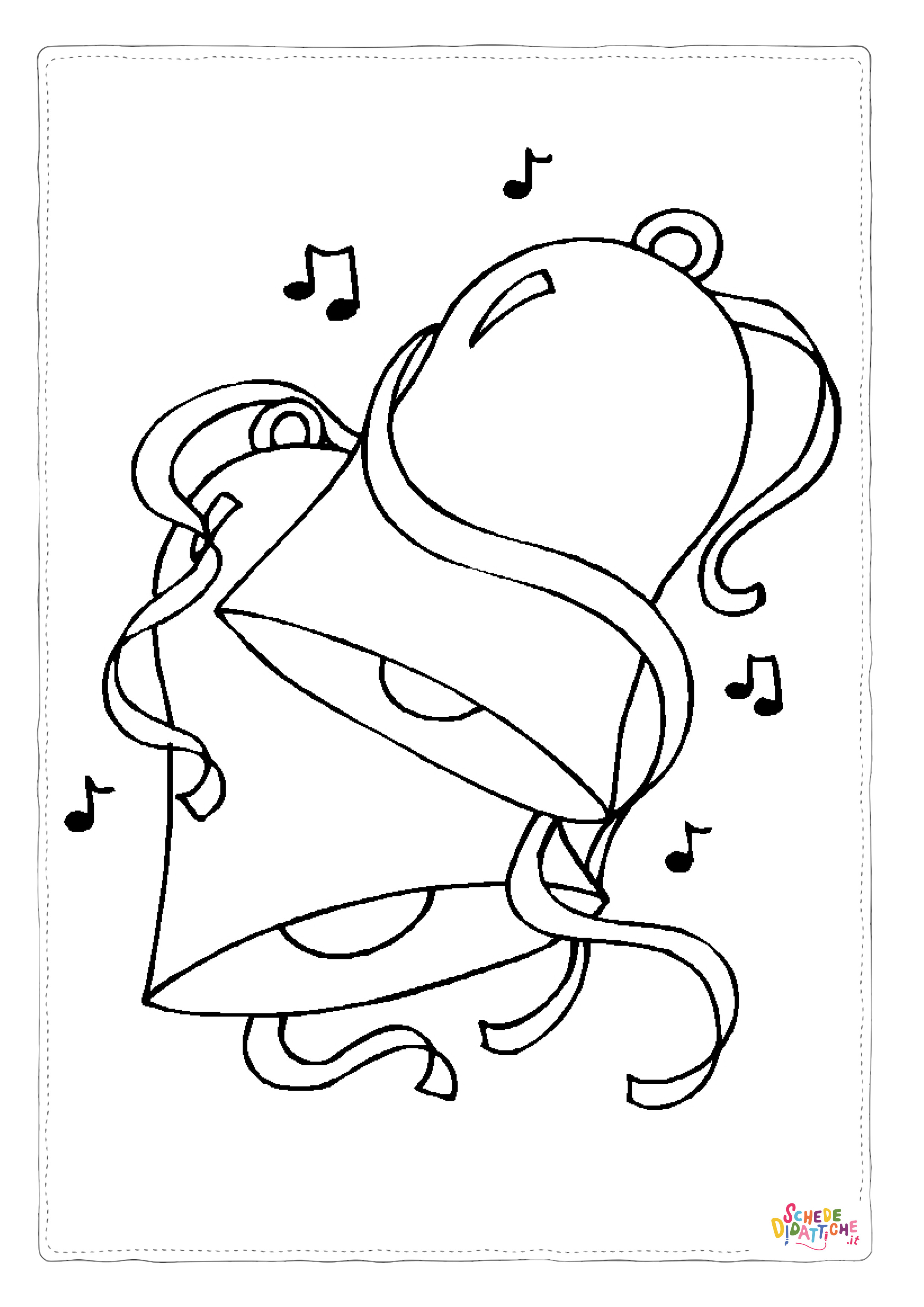 Disegno di decorazione da appendere da stampare e colorare 2