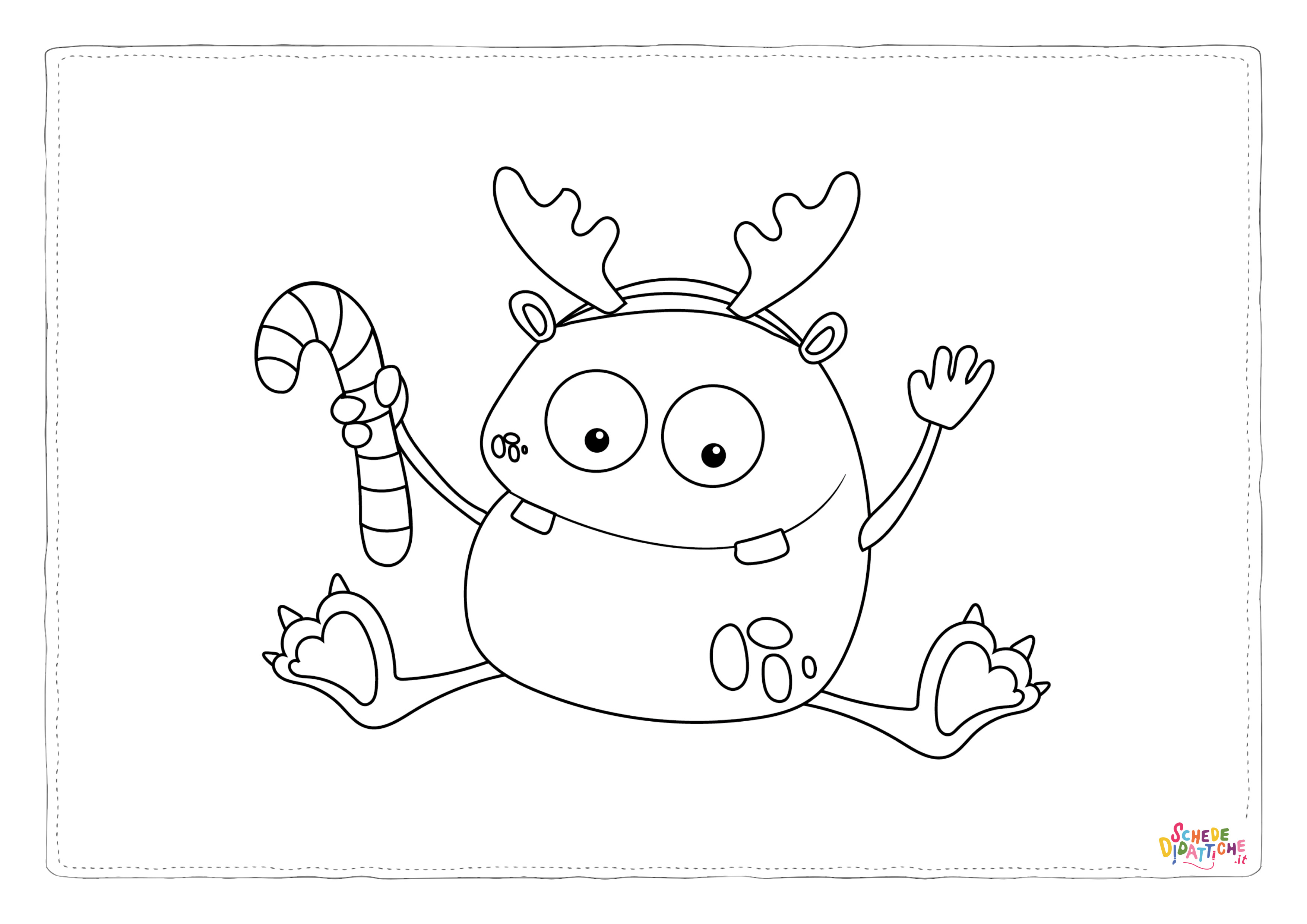 Disegno "CHRISTMAS MONSTER STAMPS-02" CHRISTMAS MONSTER STAMPS-02