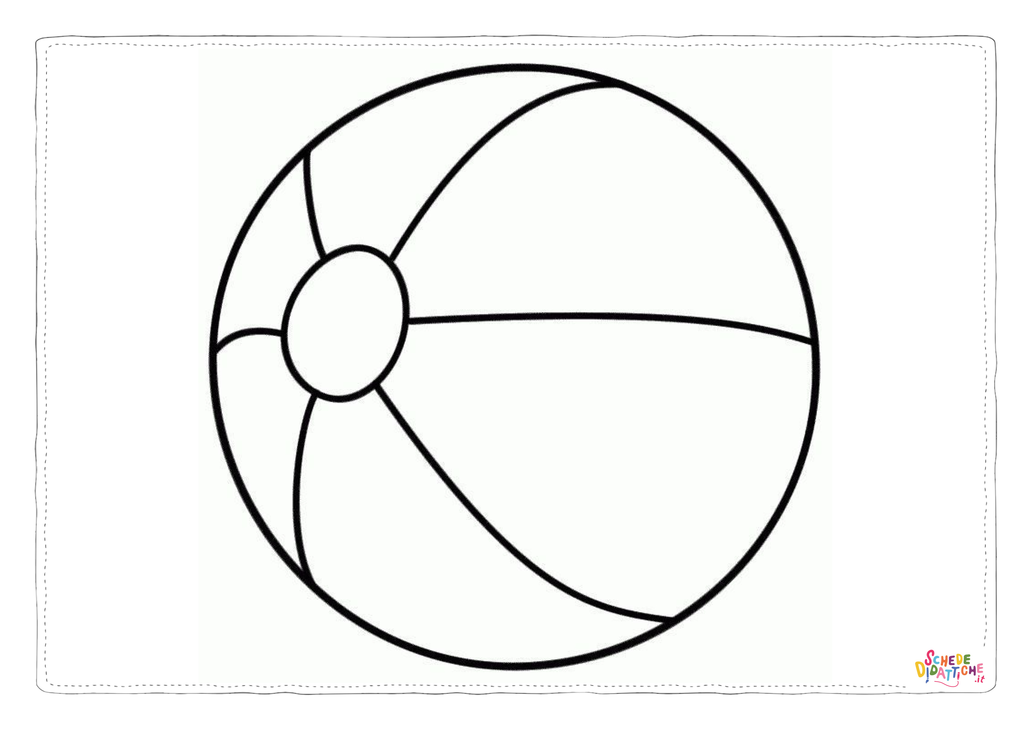 Disegno "Disegno di basket da stampare e colorare 5" Disegno di basket da stampare e colorare 5