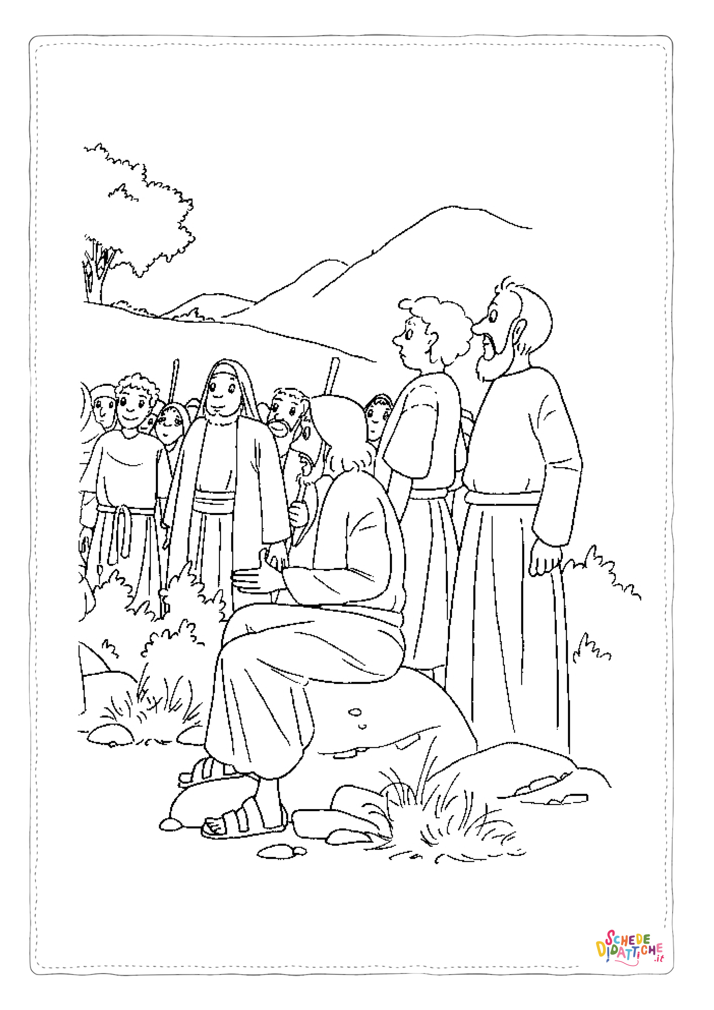 Disegno "Disegno di Cristianesimo da stampare e colorare 289" Disegno di Cristianesimo da stampare e colorare 289