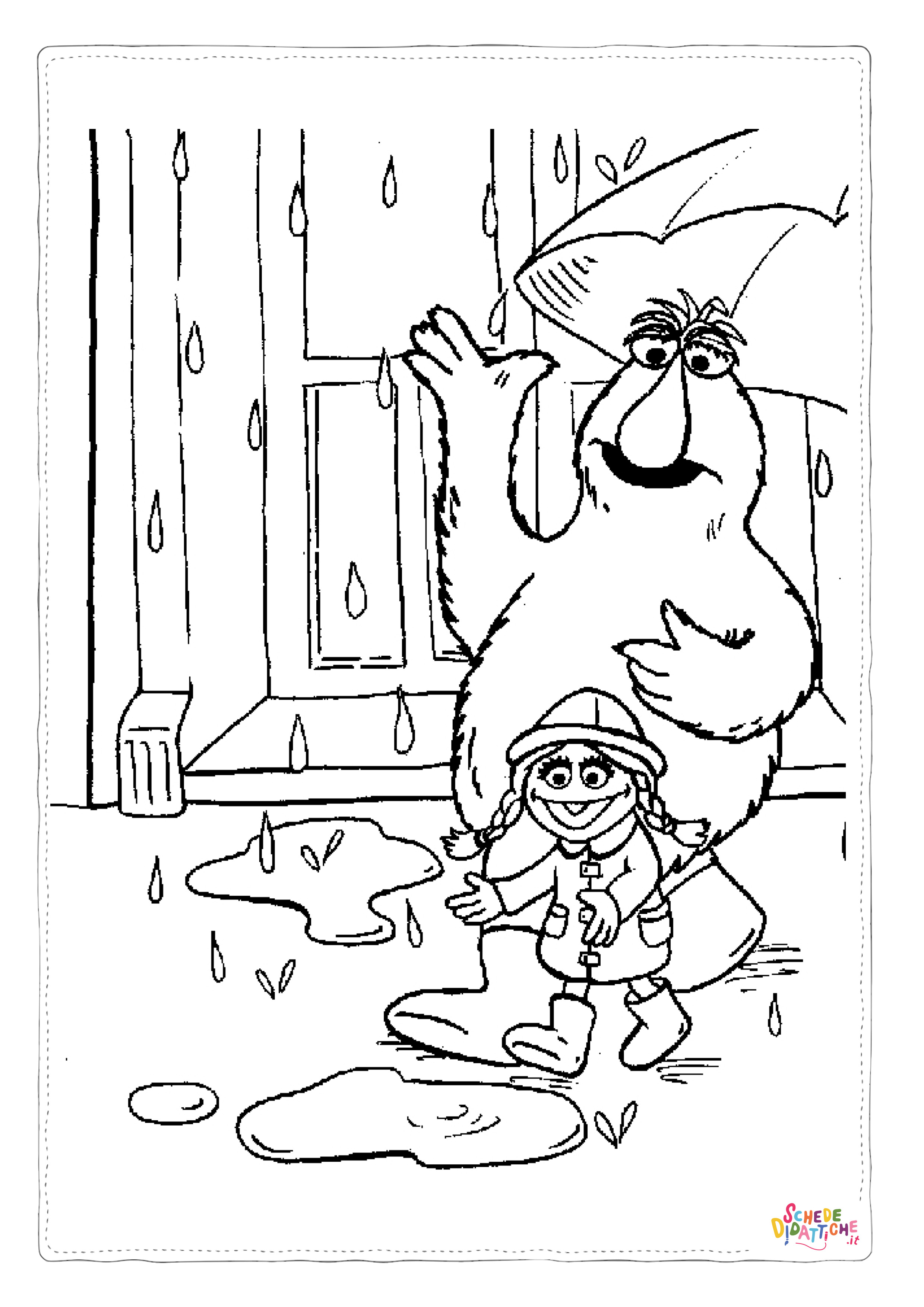 Disegno di Muppets da stampare e colorare 27
